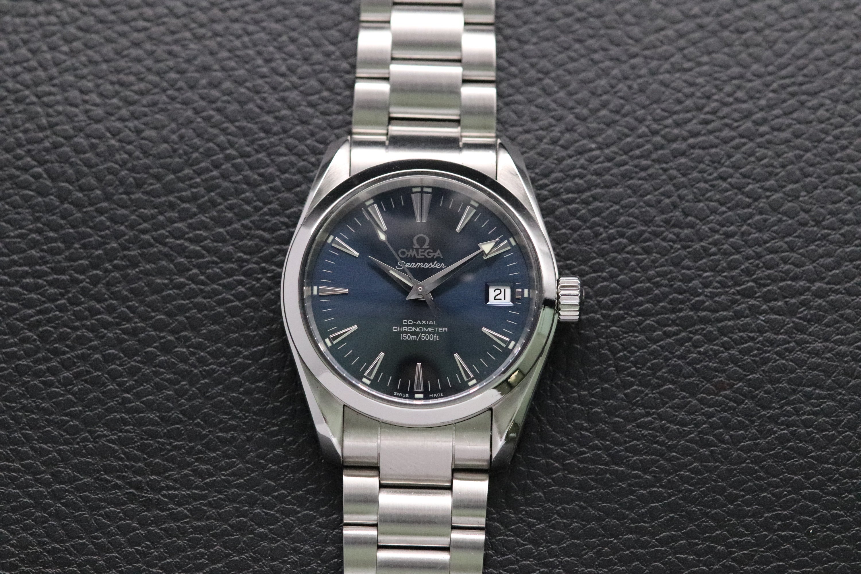 Omega Seamaster Aqua Terra 2504.80 Blue 2006