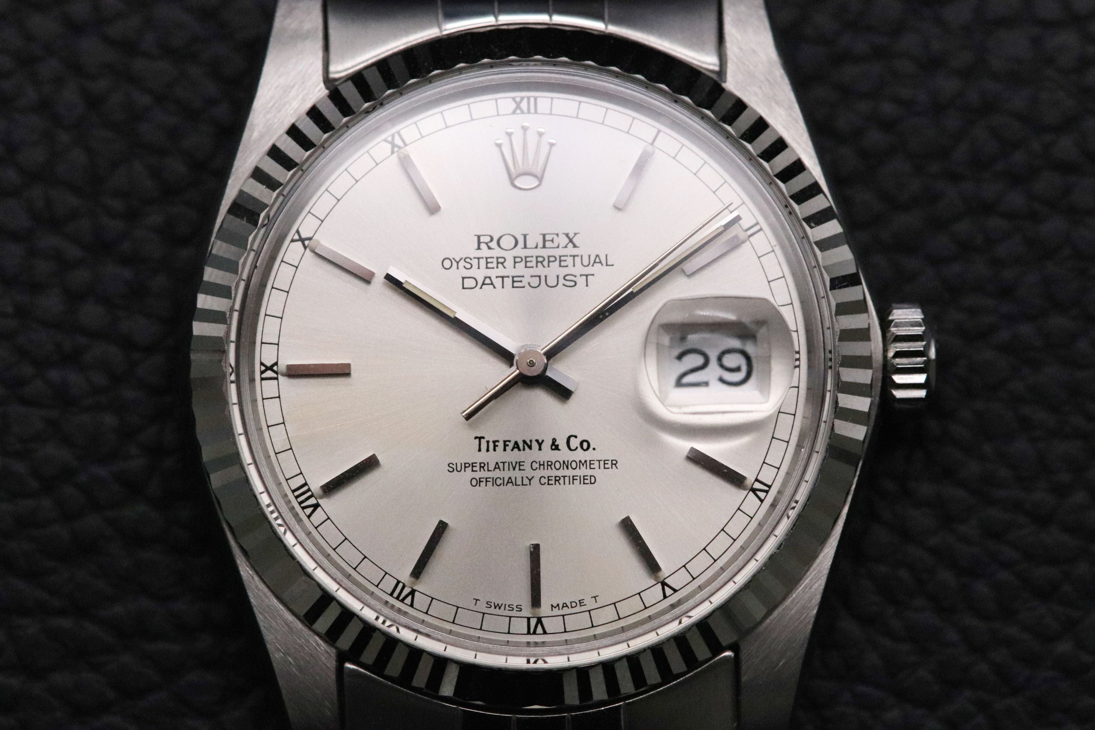 Rolex Datejust 16014 Tiffany & Co