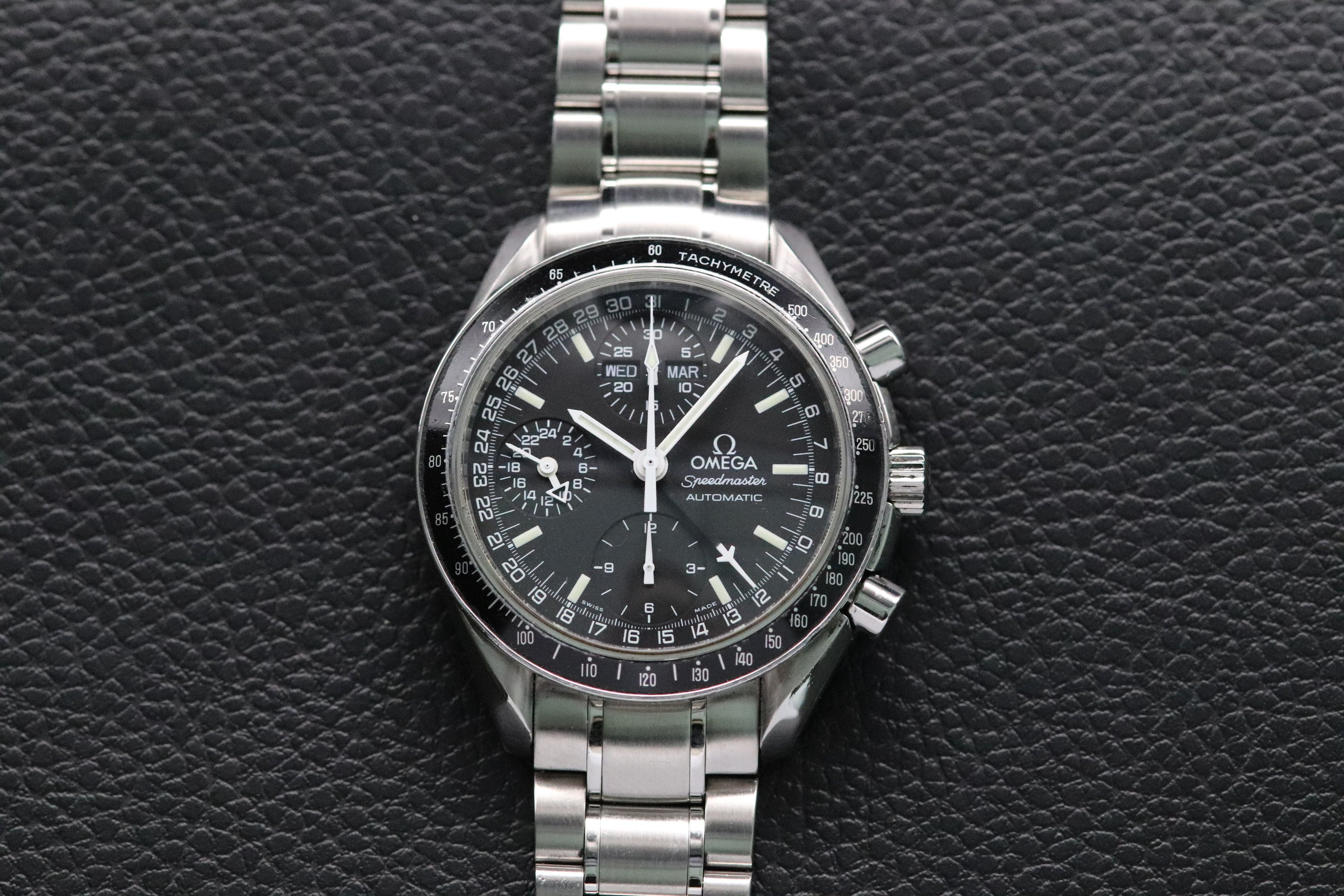 Omega Speedmaster Day Date 3520.50 Black Dial 1995