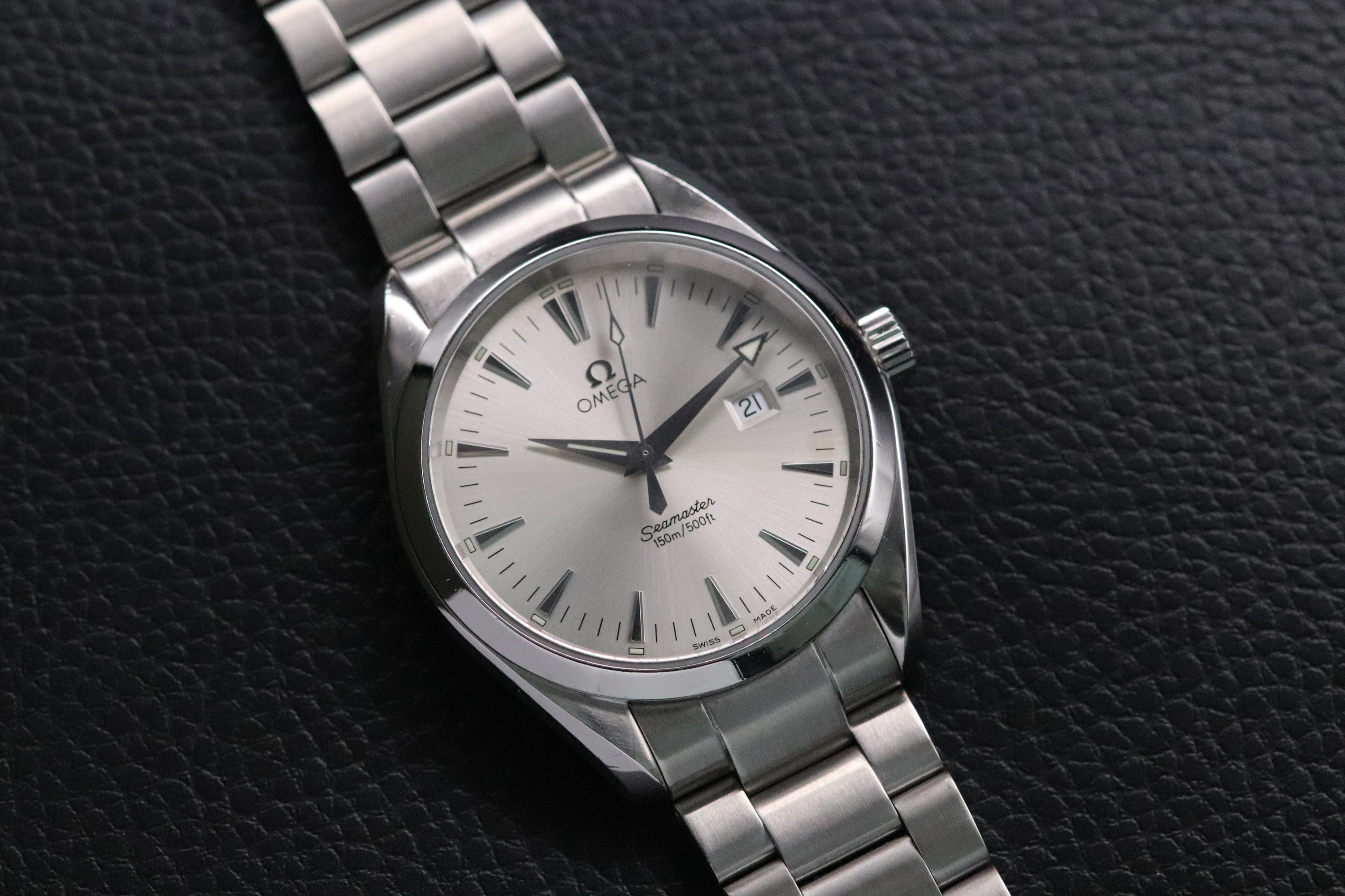 Omega Seamaster Aqua Terra 2517.30 Silver 2014 Papers