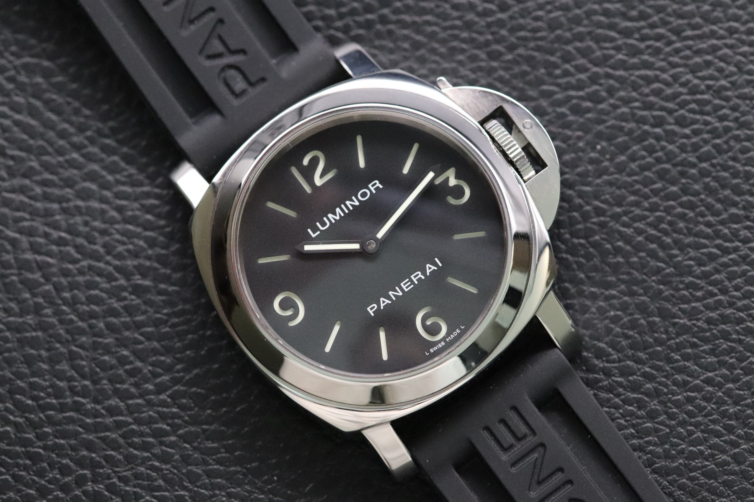 Panerai Luminor Base PAM00112 Papers 2009
