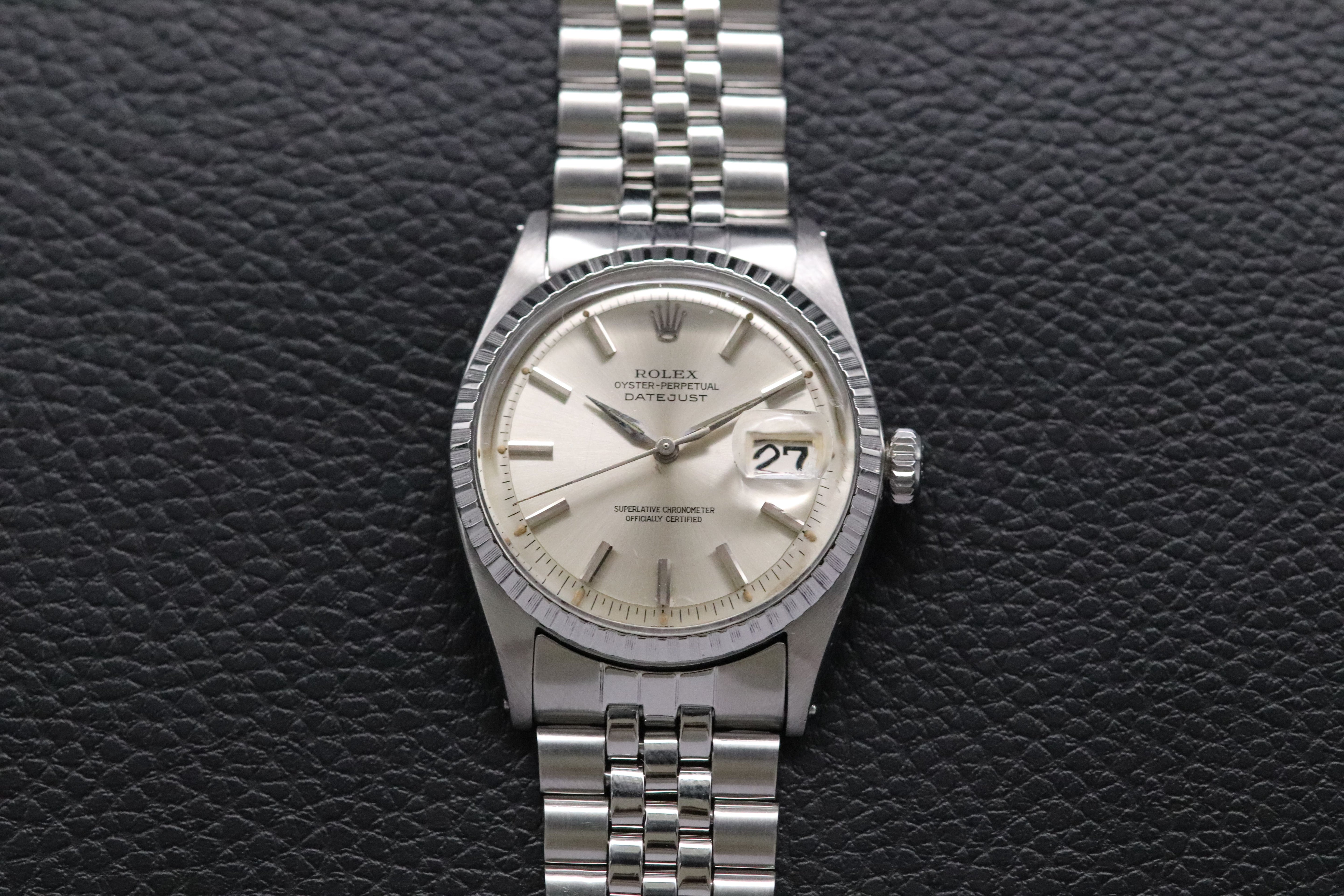 Rolex Datejust 1603 Silver Dial 1964