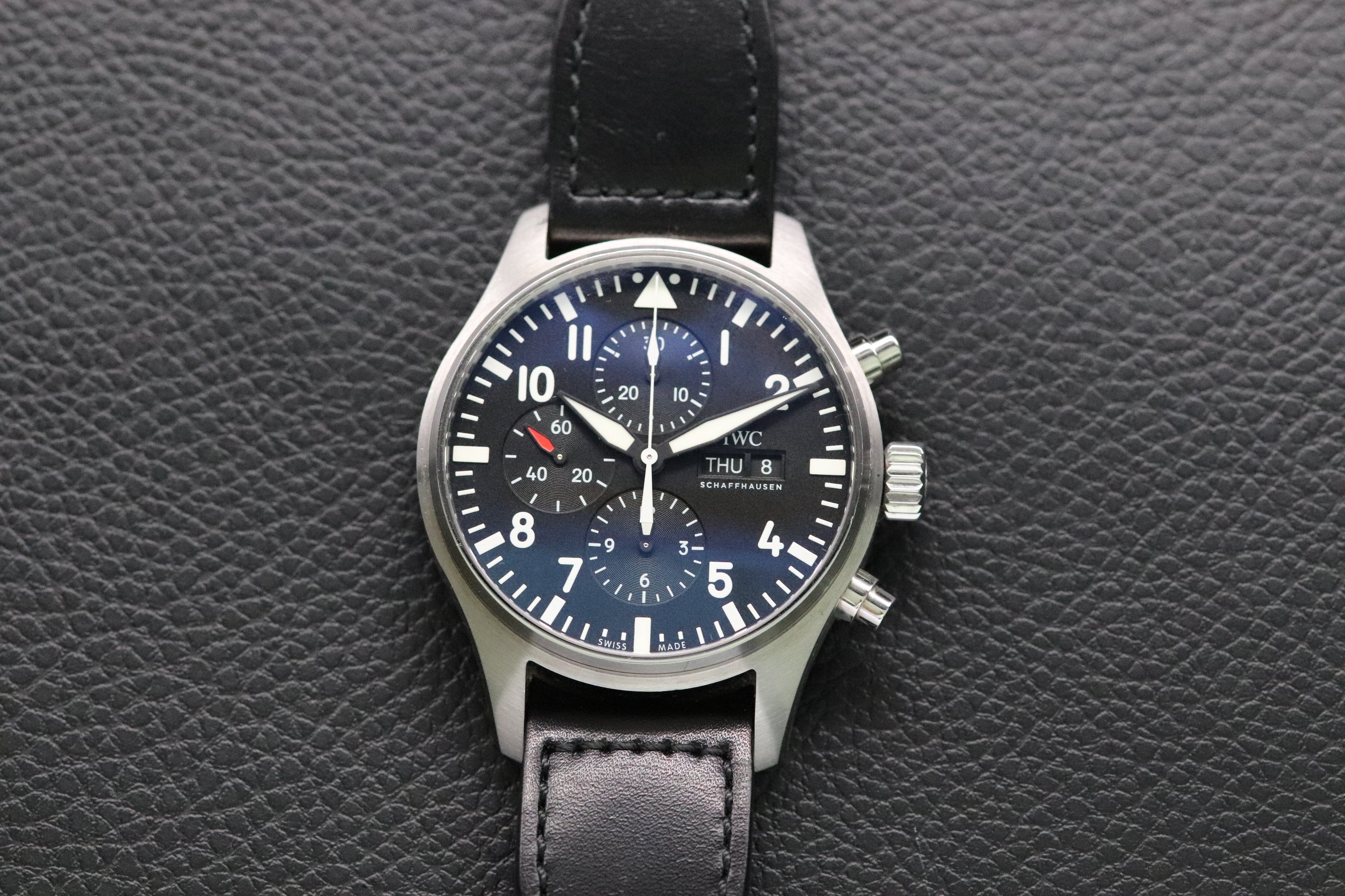 IWC Fliegeruhr Chronograph IW377709 Papers 2018