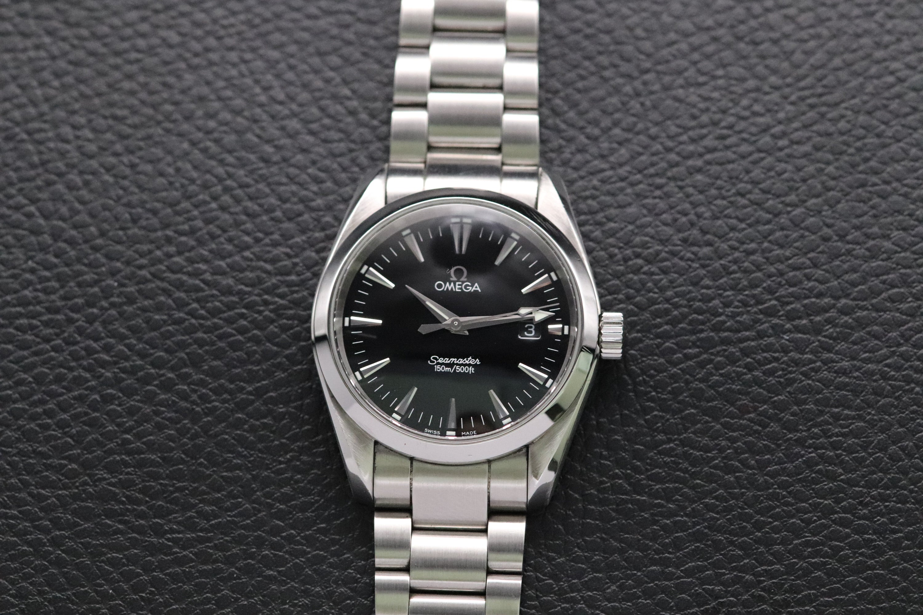 Omega Seamaster Aqua Terra 2518.50 Black Dial 1998