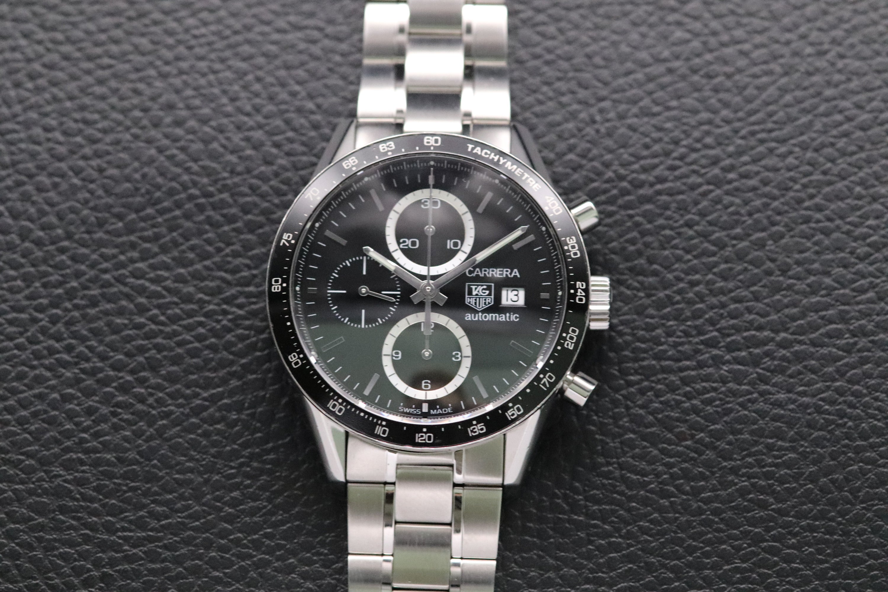 Tag Heuer Carrera Calibre 16 CV2010 Black Dial 2016