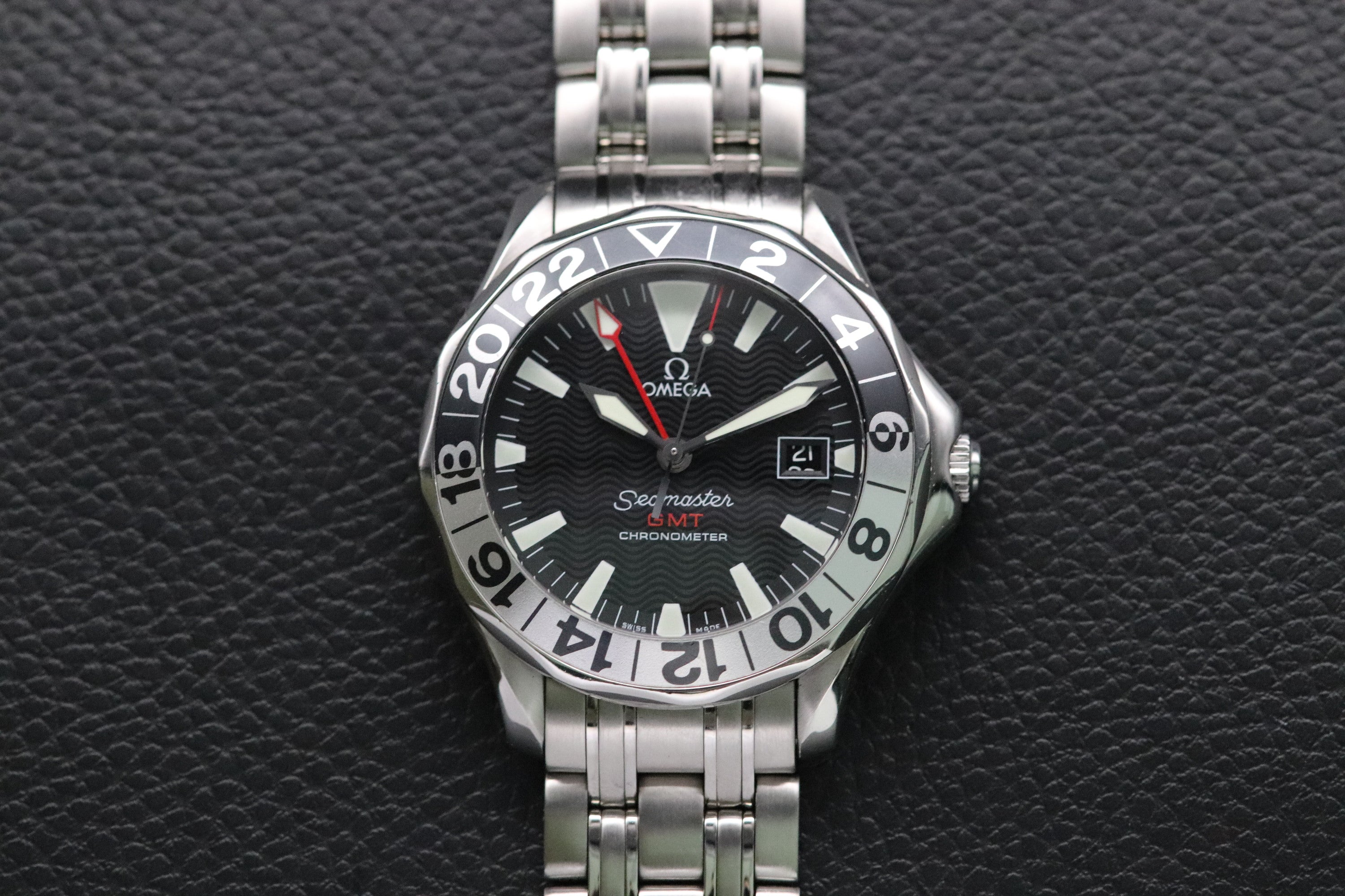 Omega Seamaster GMT 2534.50 Black Dial 1999