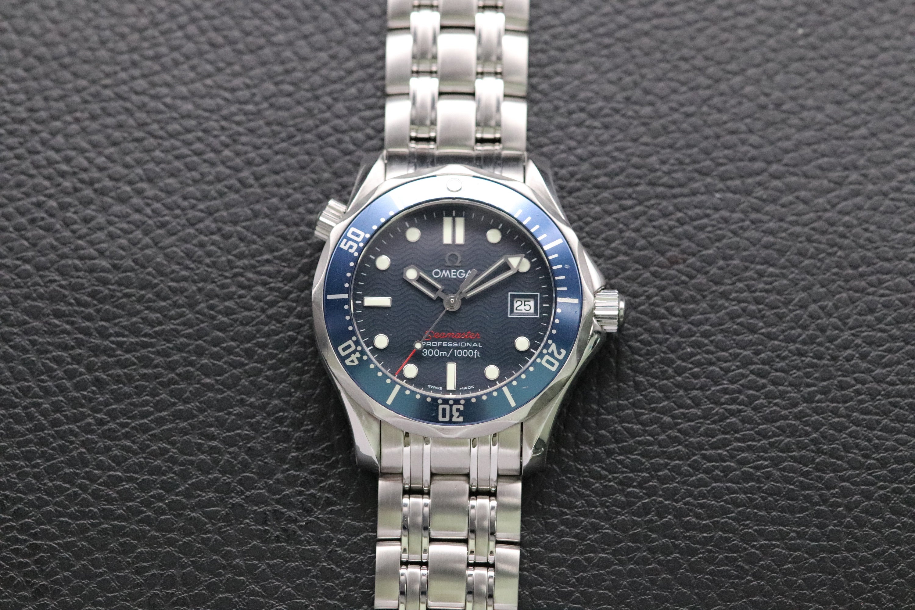Omega Seamaster Diver 2223.80 Blue Dial 2012