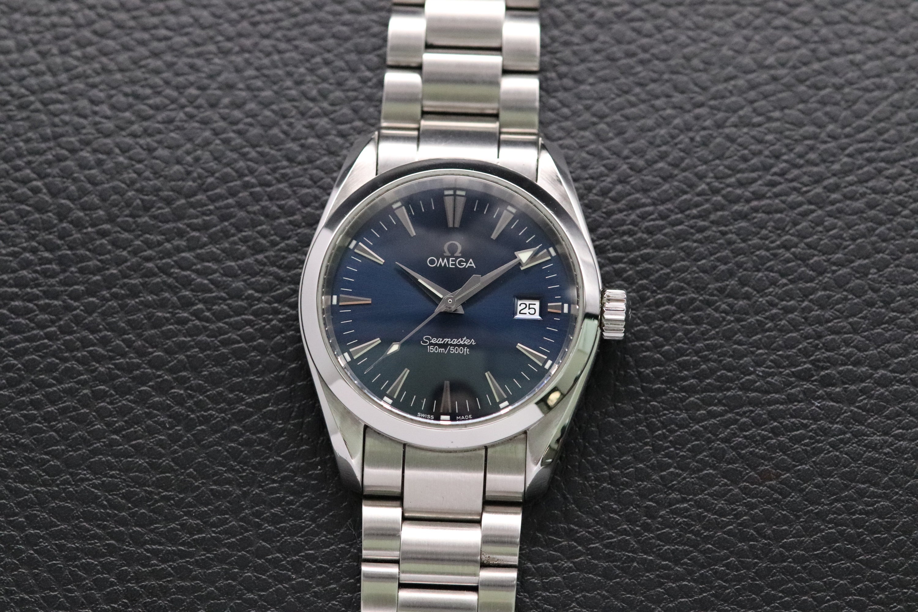 Omega Seamaster Aqua Terra 2518.80 Blue Dial 1998