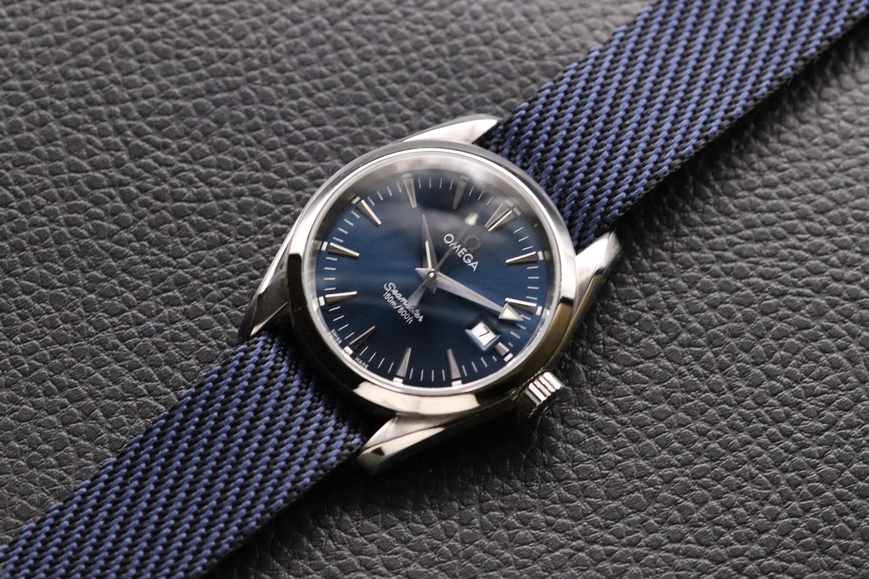 Omega Seamaster Aqua Terra 2518.80 Blue Dial 2010