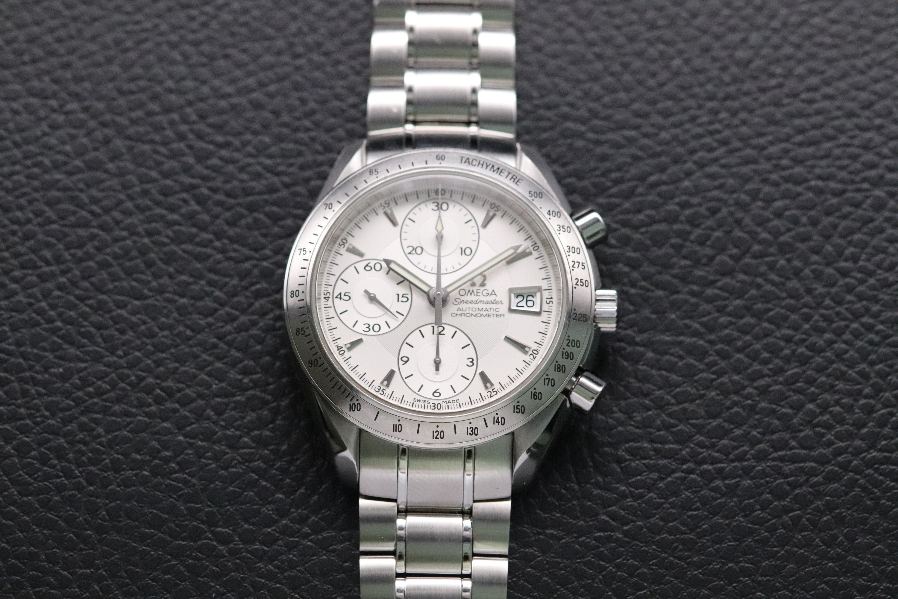 Omega Speedmaster Date 3211.30 Silver Dial 2007