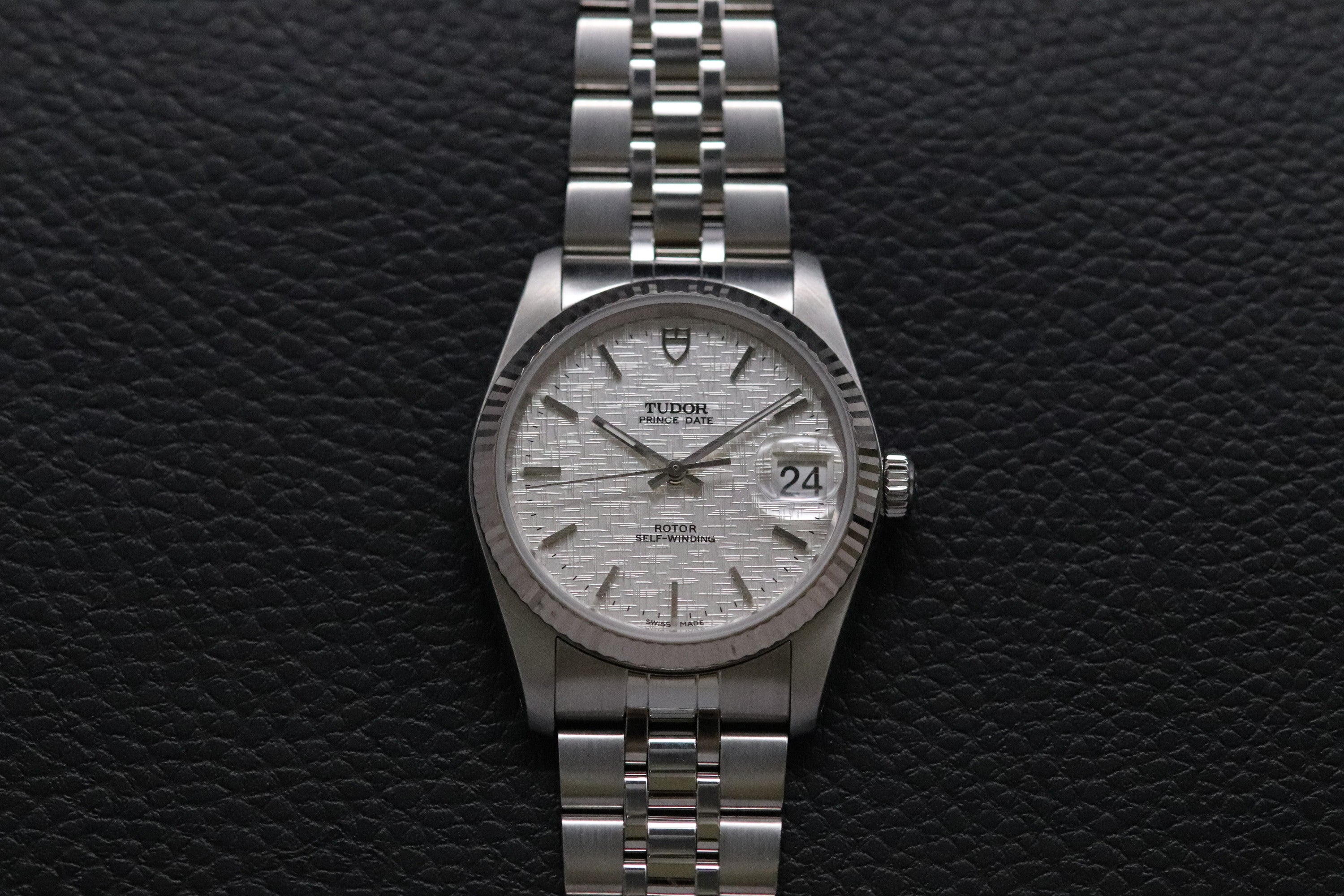 Tudor Prince Date 74034 Linen Dial 2017