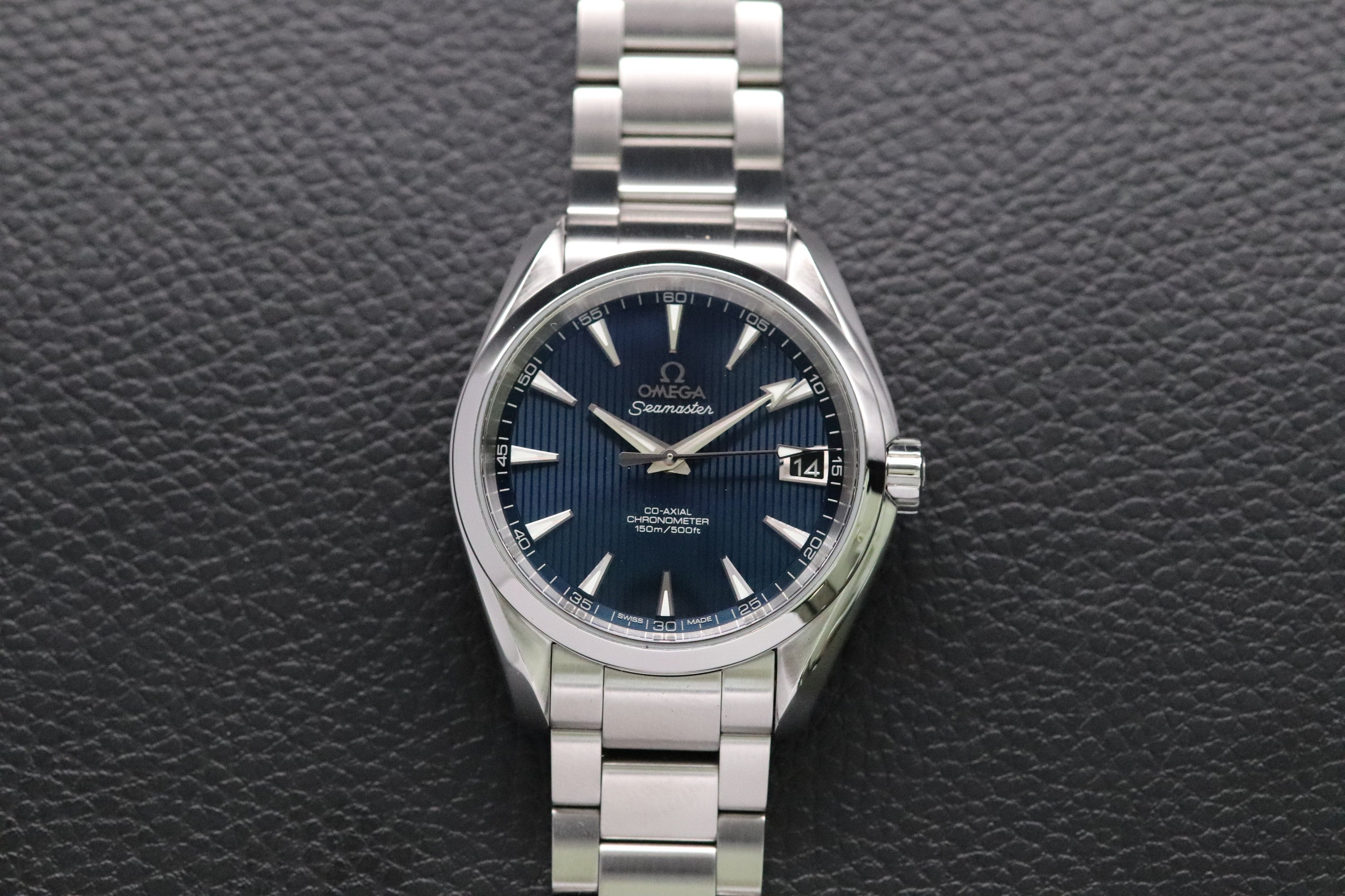 Omega Seamaster Aqua Terra 231.10.39.21.03.001 Blue Dial 2019