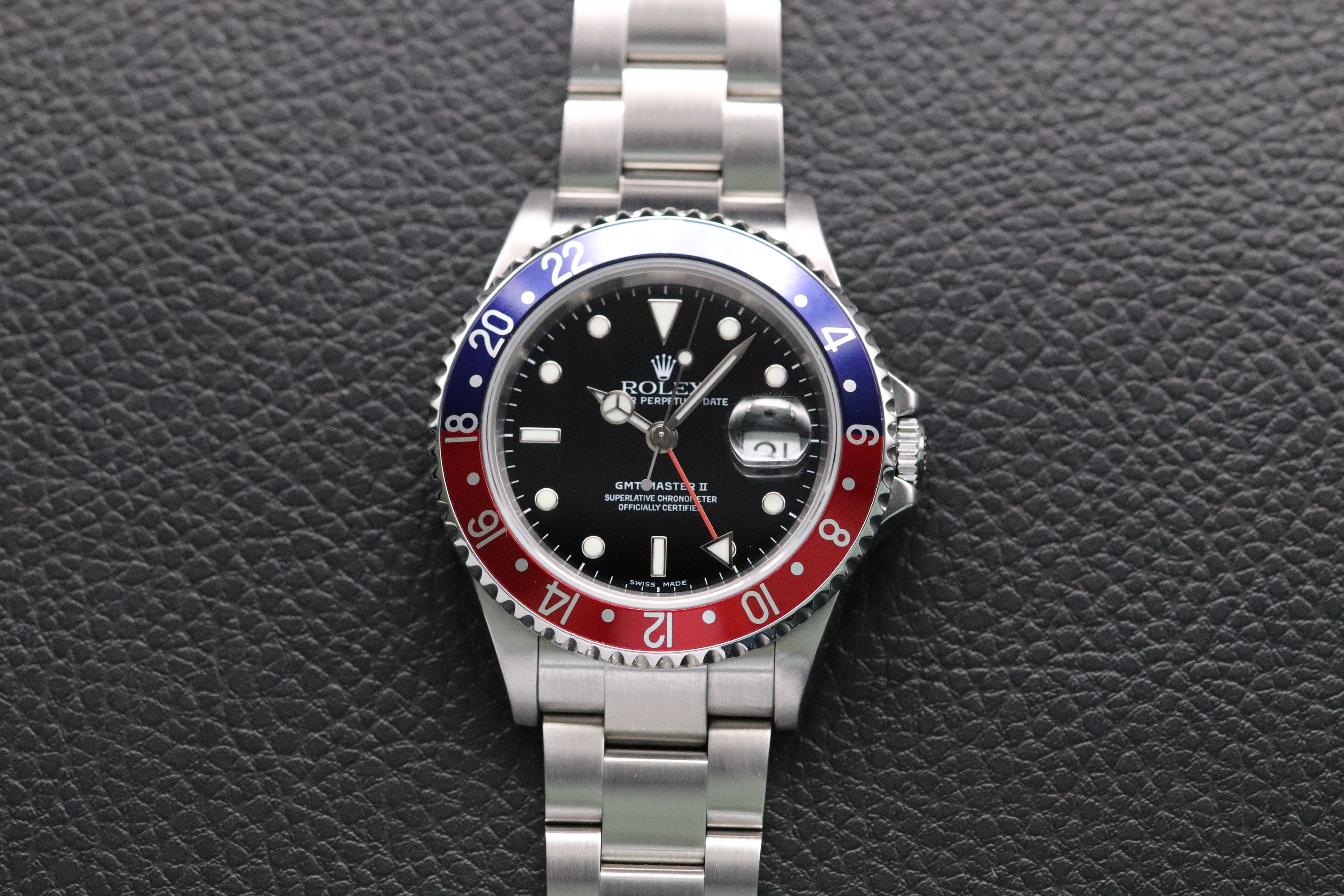 Rolex GMT-Master II 16710 Pepsi 2005 Oyster