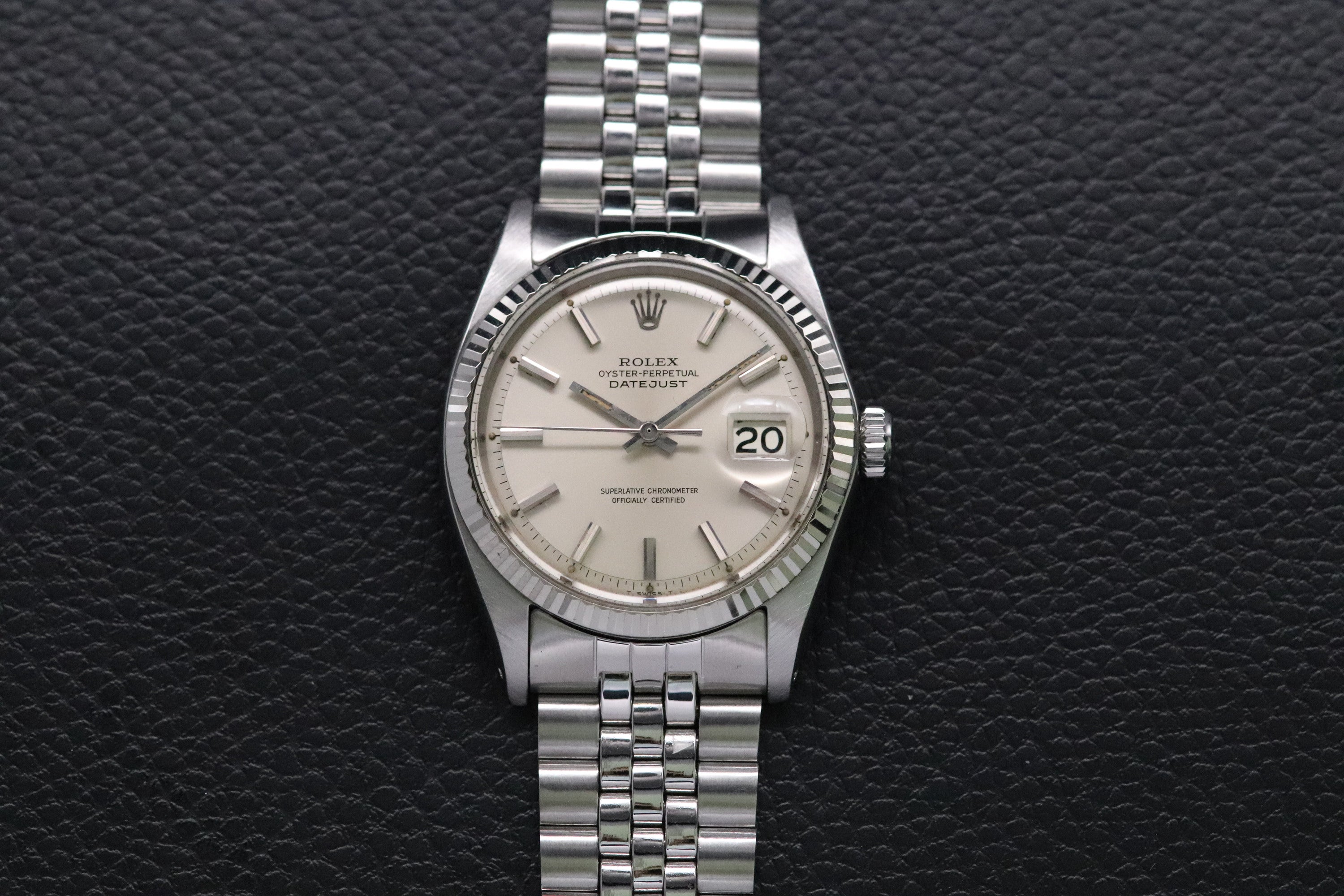 Rolex Datejust 1601 Silver Dial 1968