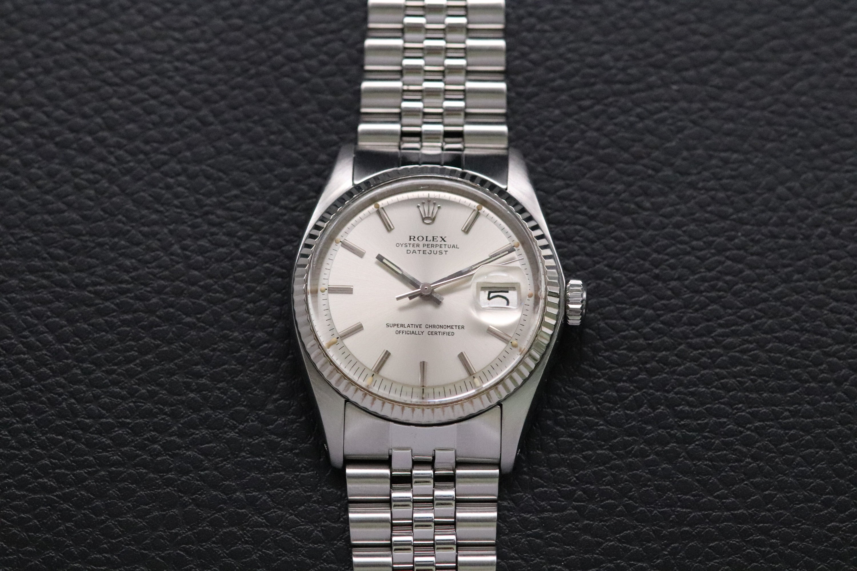 Rolex Datejust 1601 Silver Dial 1977