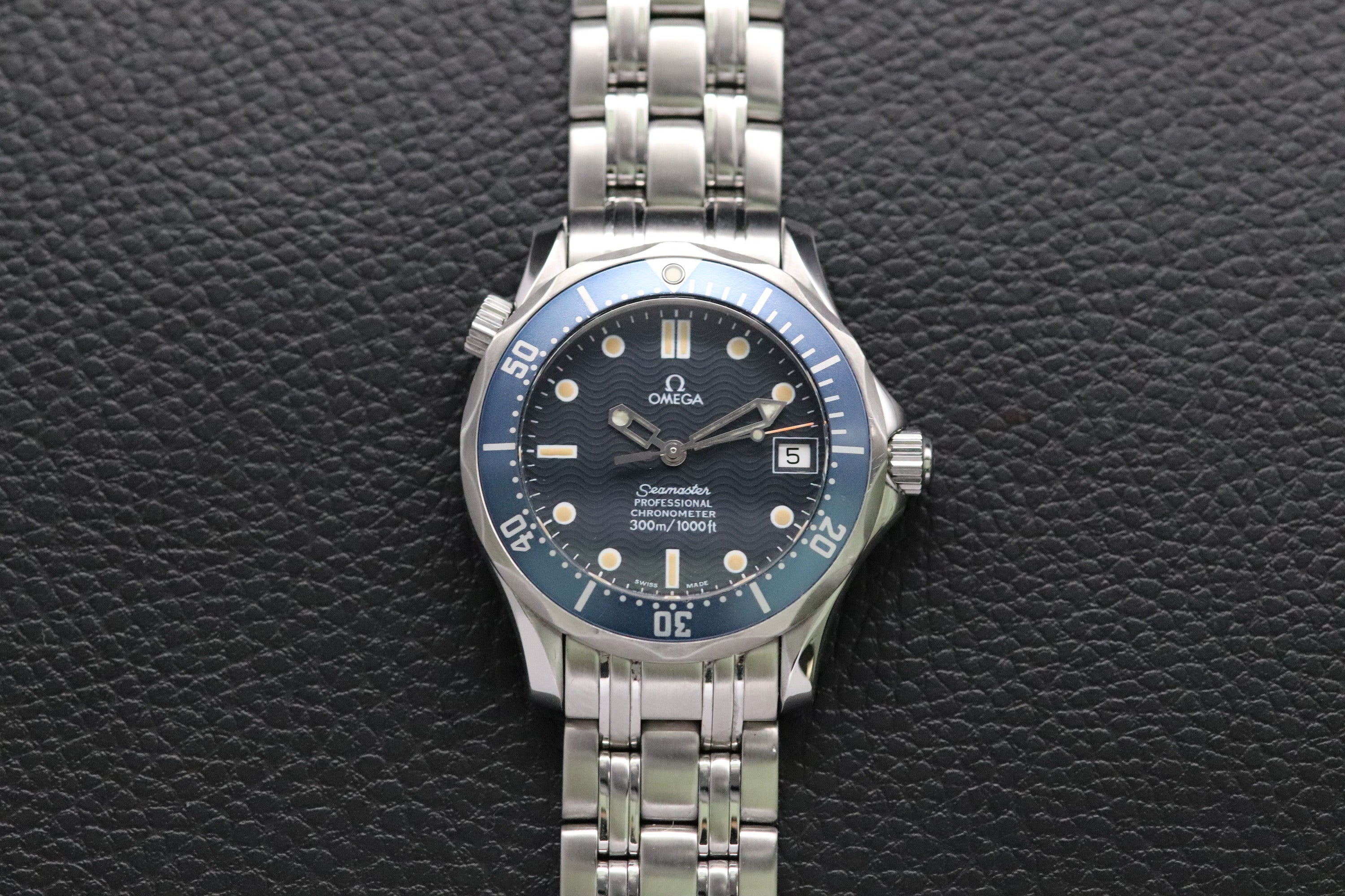 Omega Seamaster 300 2551.80 Blue Dial 1999