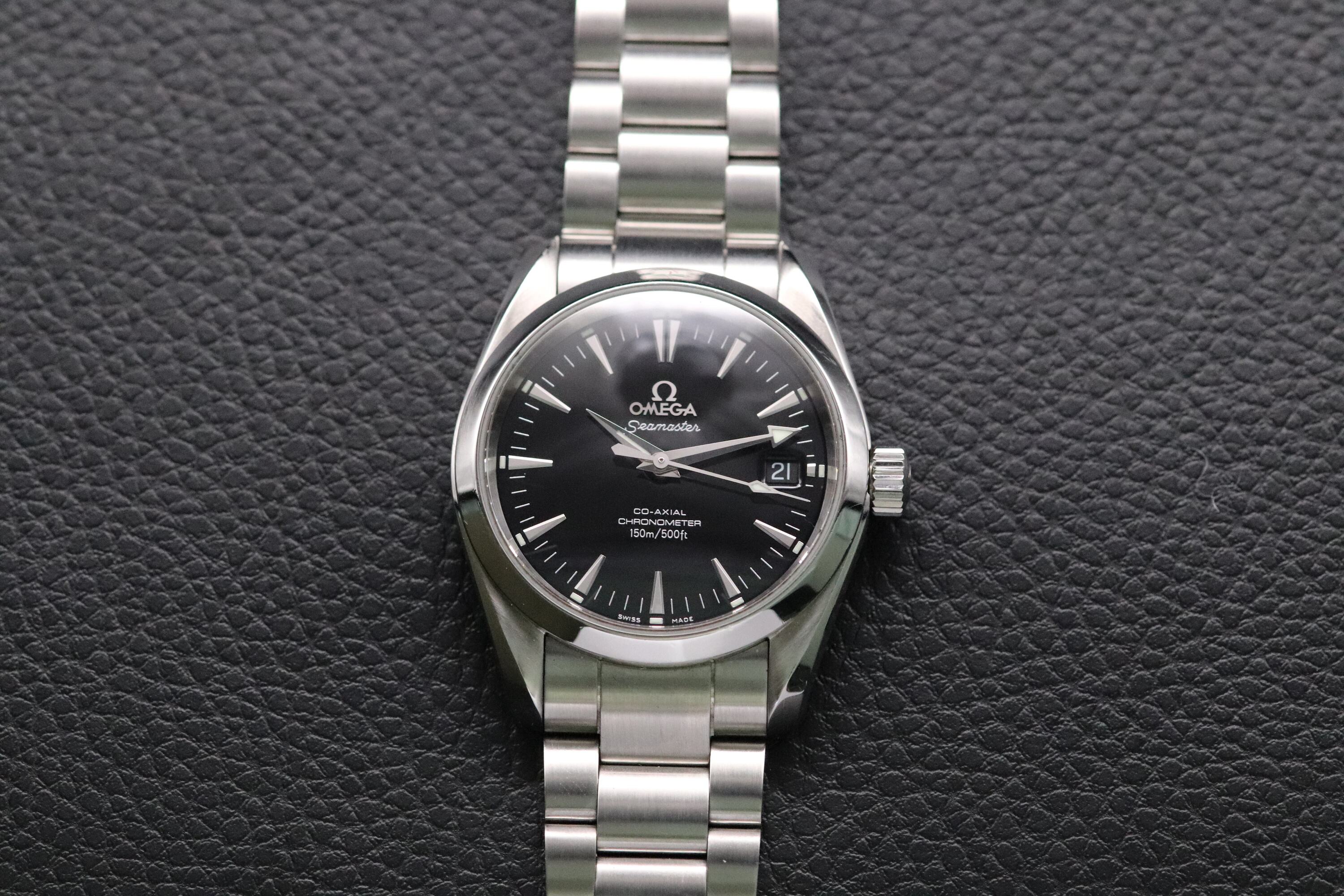 Omega Seamaster Aqua Terra 2504.50 Black Dial 2006