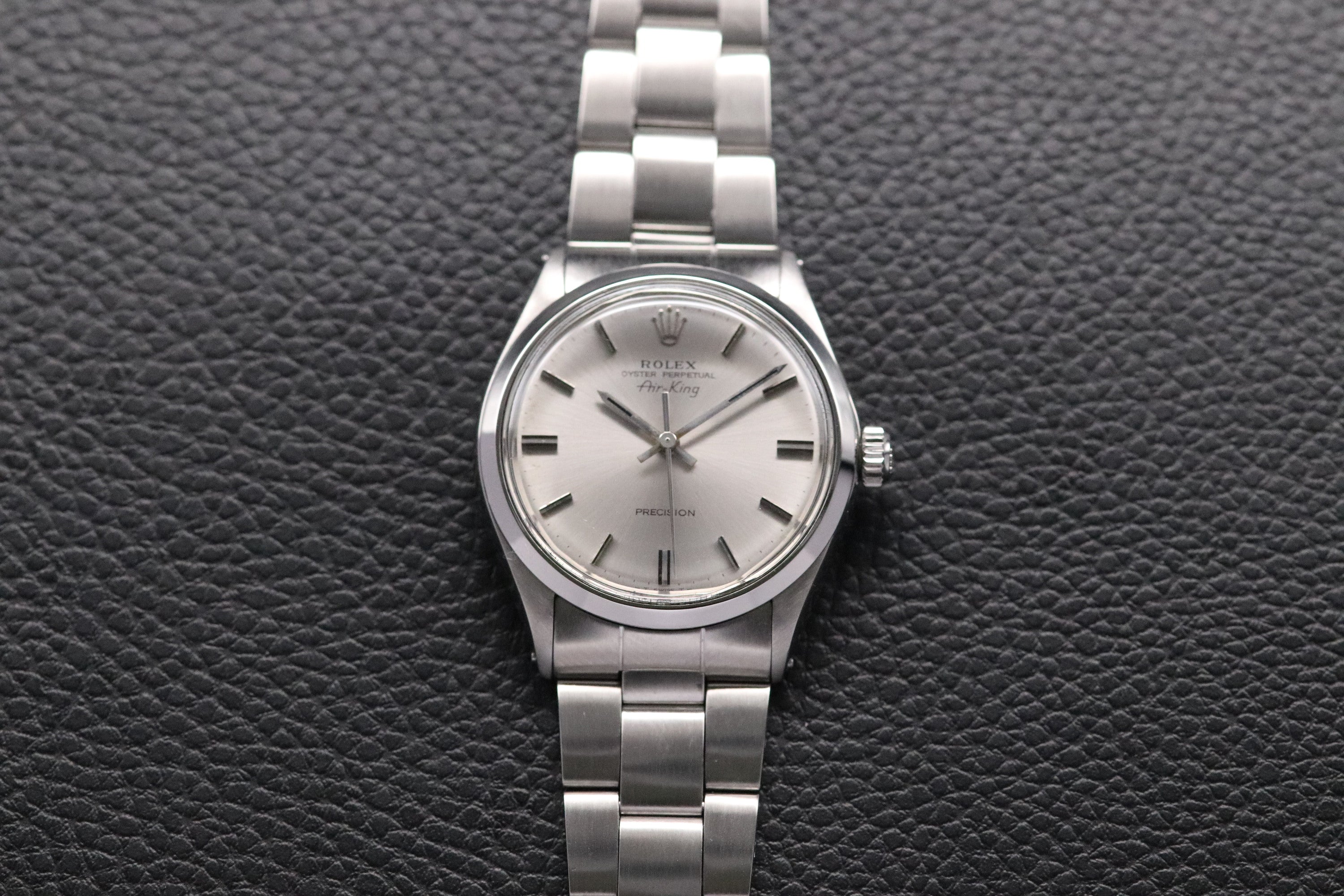 Rolex Air-King 5500 Silver Dial 1971