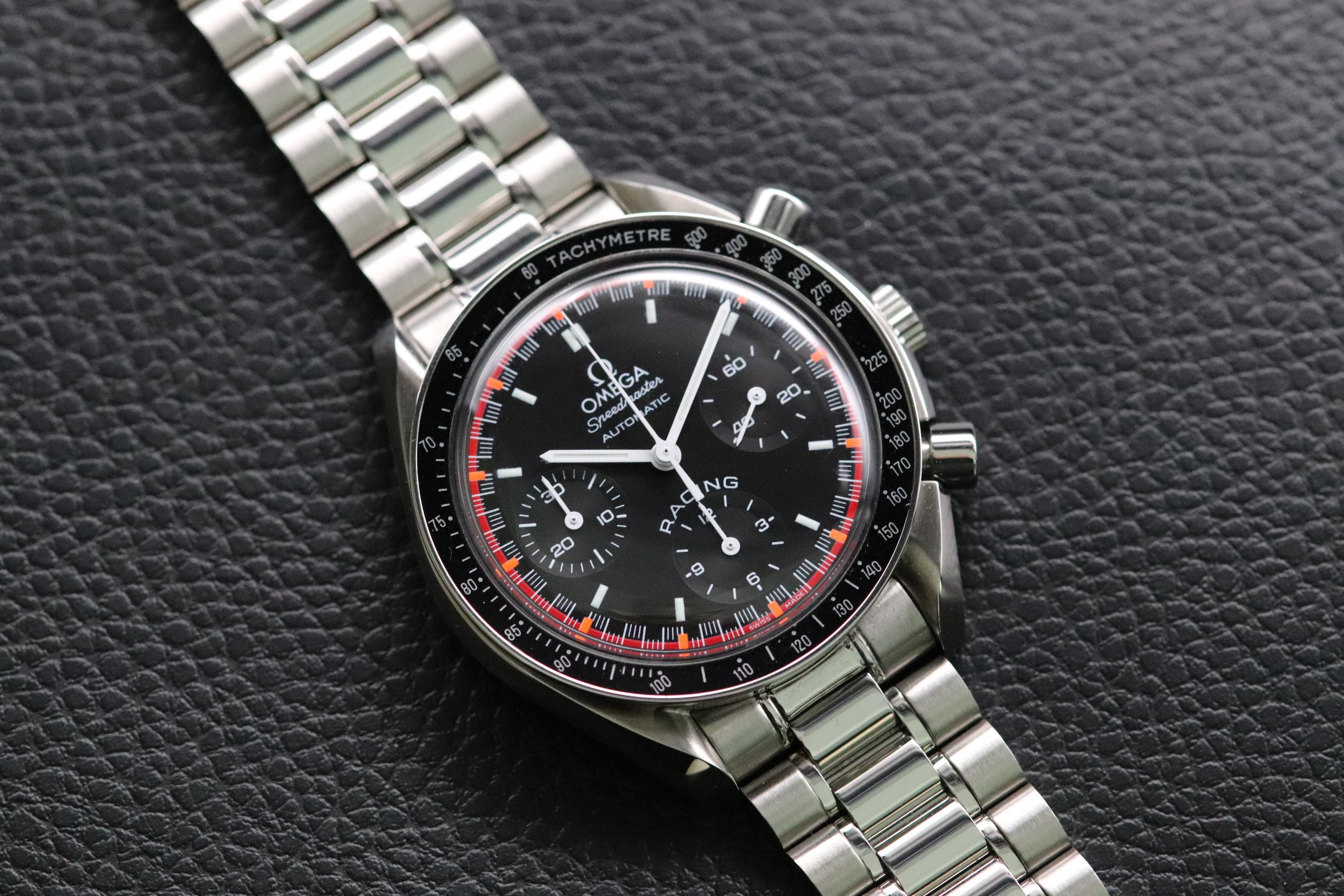 Omega Speedmaster Reduced 3518.50 Michael Schumacher 1998 Fullset Box+Paper