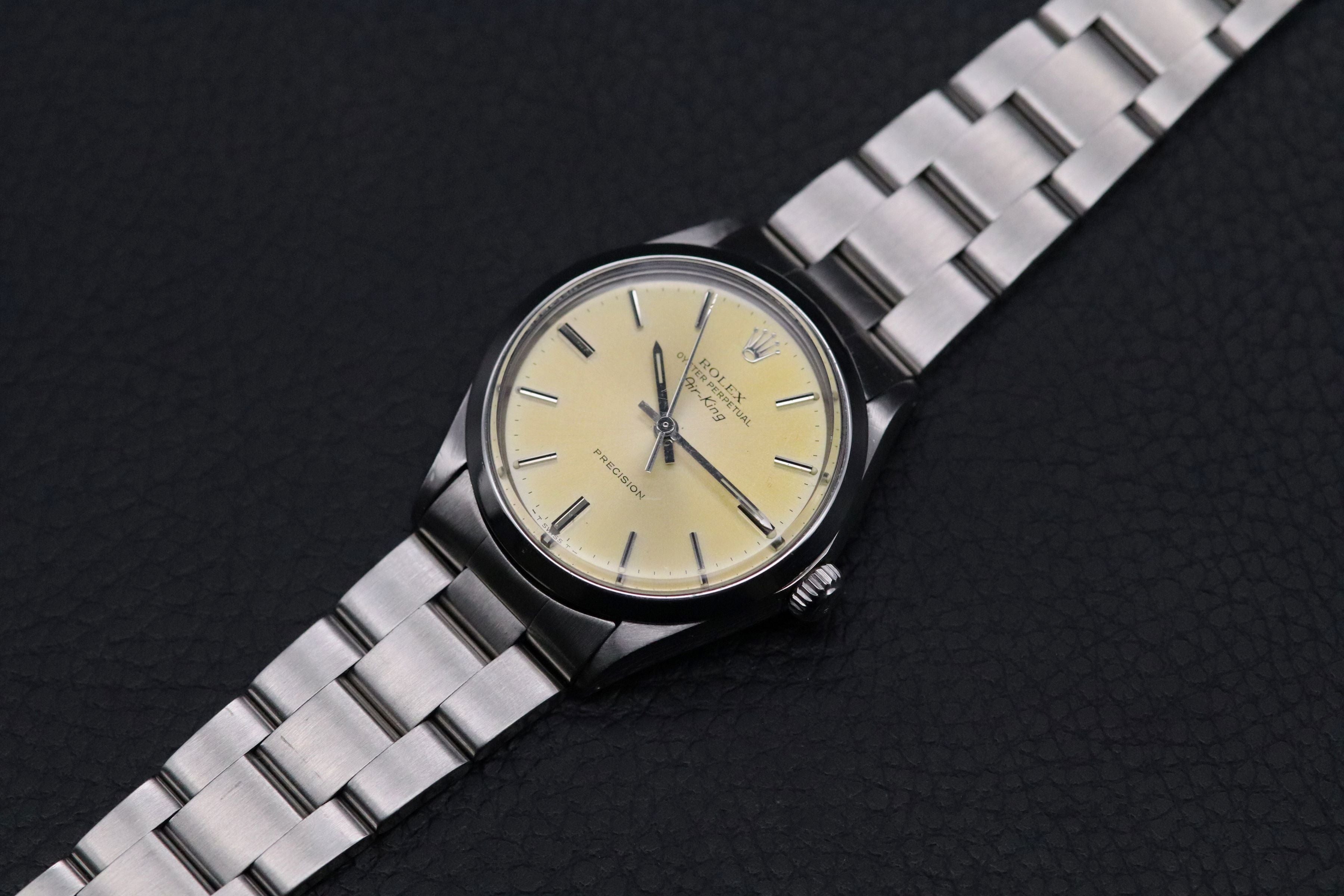 Rolex Air-King 5500 Cream