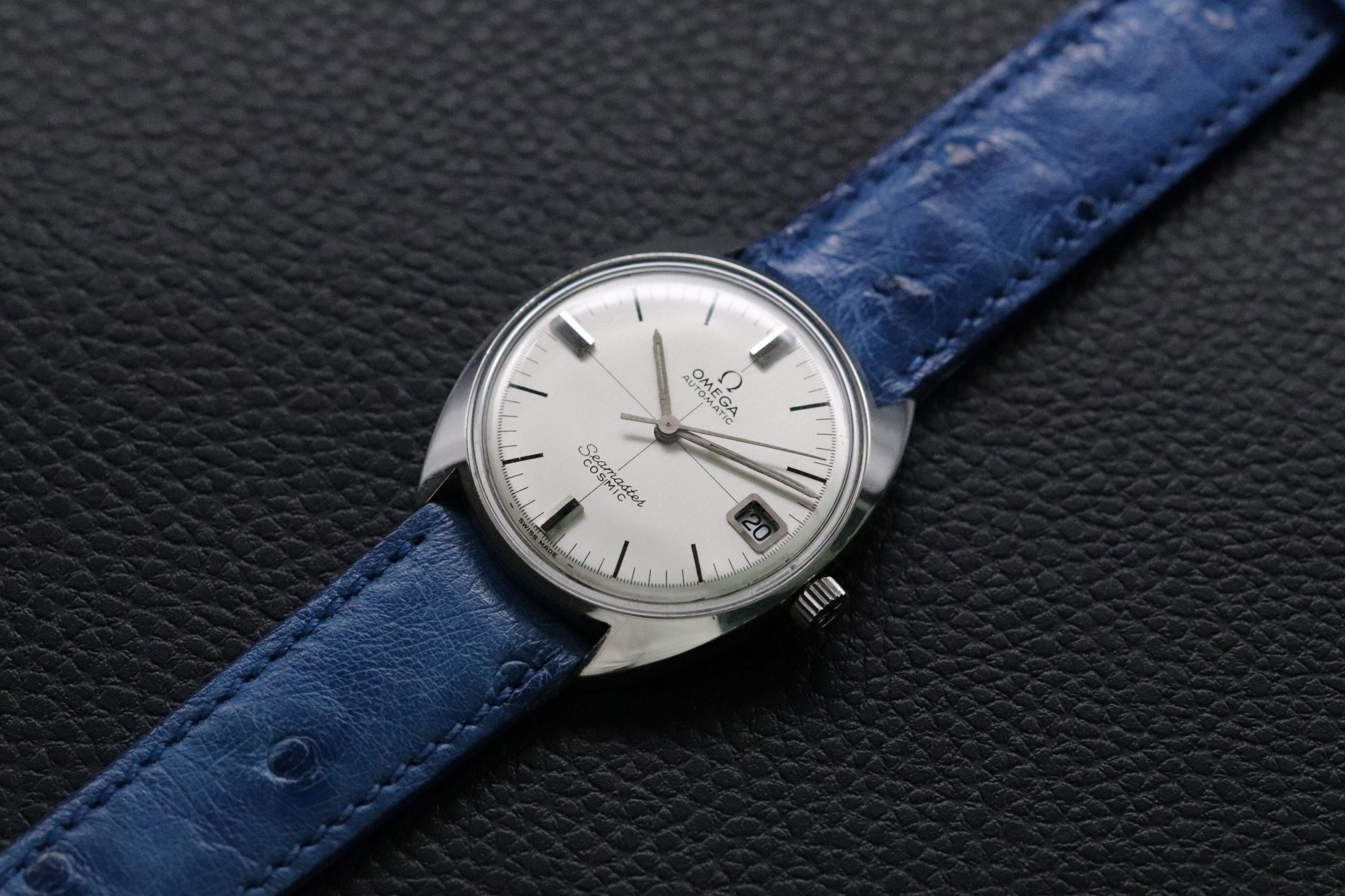 Omega Seamaster Cosmic 166.026 Silver Pie Pan Dial 1970