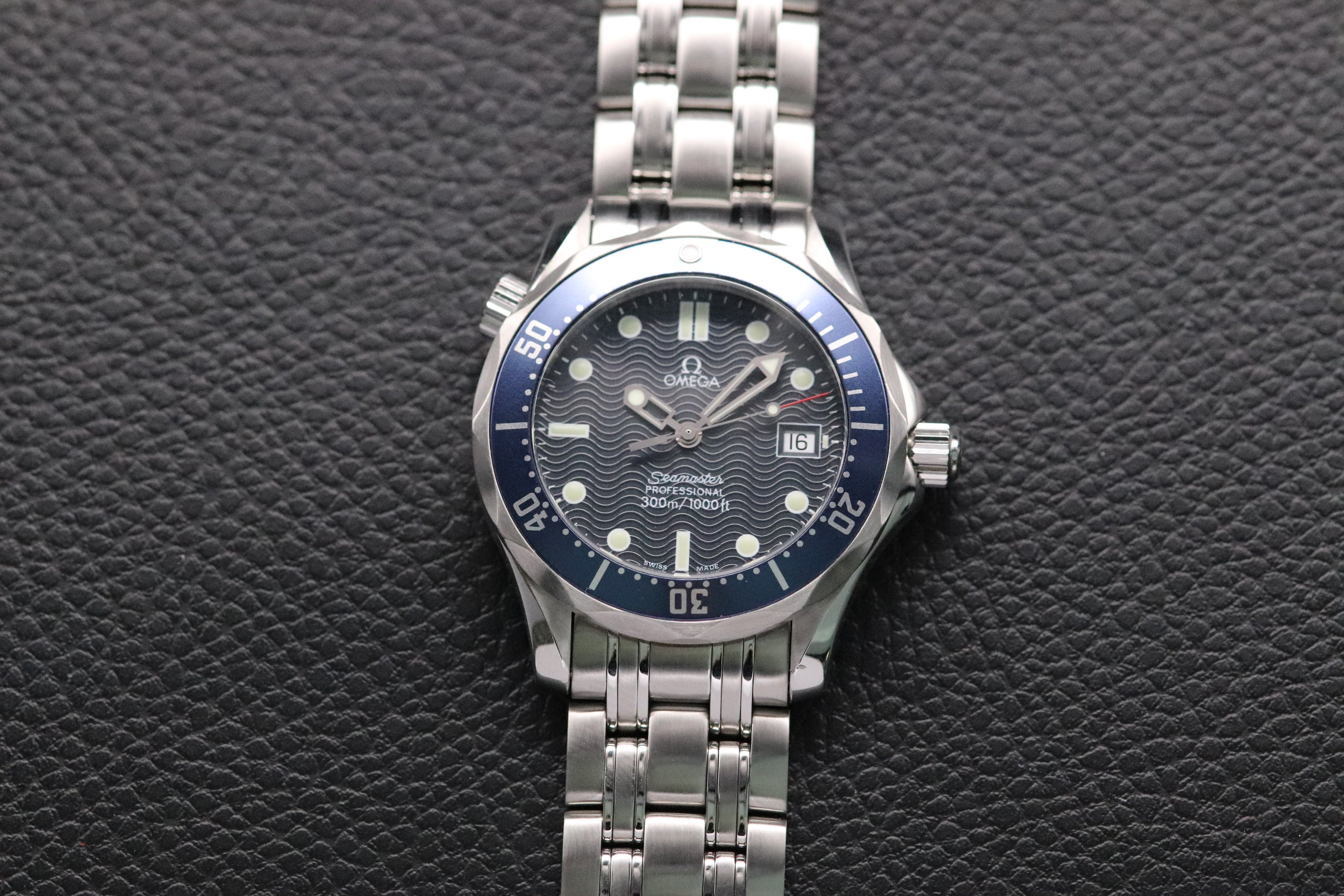 Omega Seamaster 300 2561.80 Blue Dial 2000 Paper