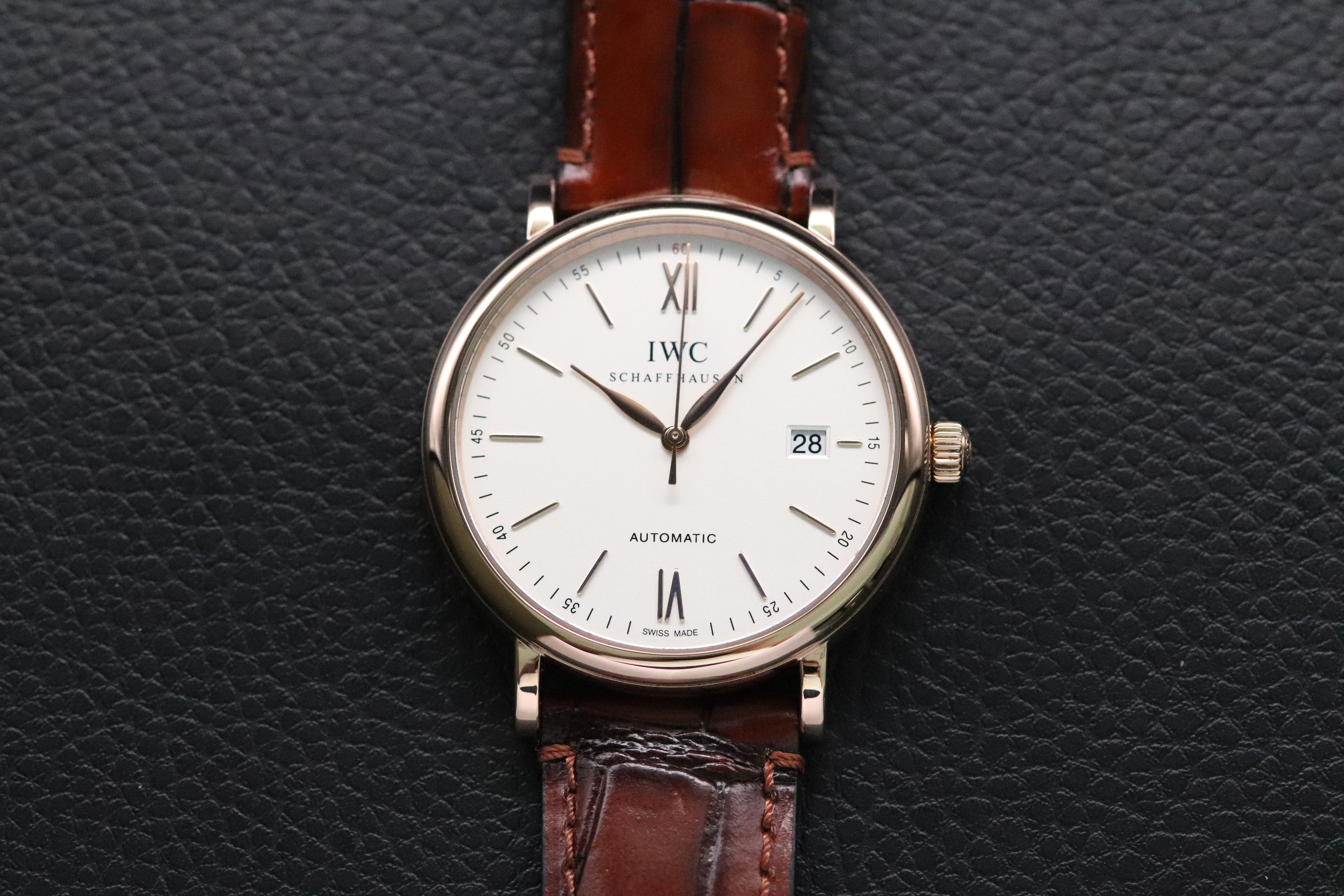 IWC Portofino Automatic IW356504 Gold 18kt Fullset 2020 Box+Papers