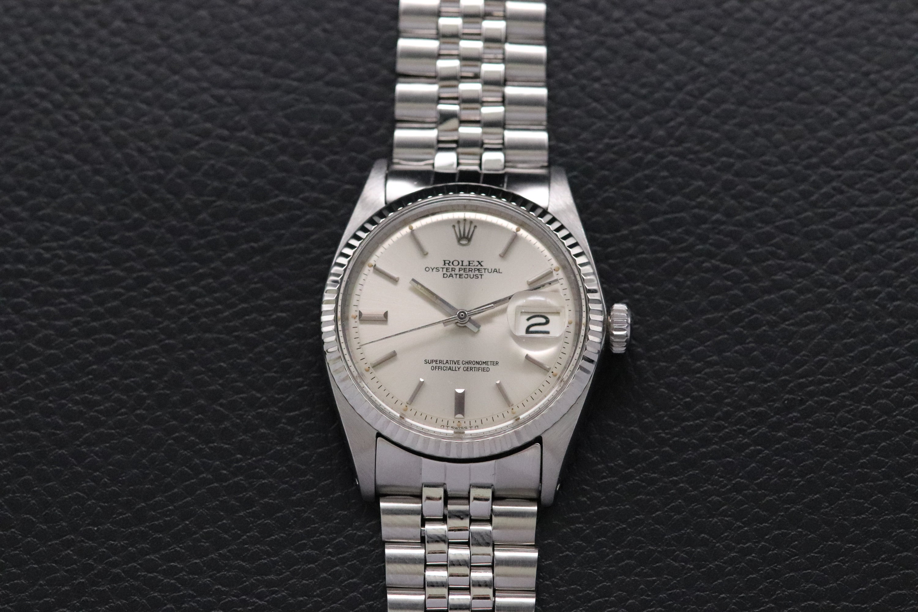 Rolex Datejust 1601 Silver Dial 1964