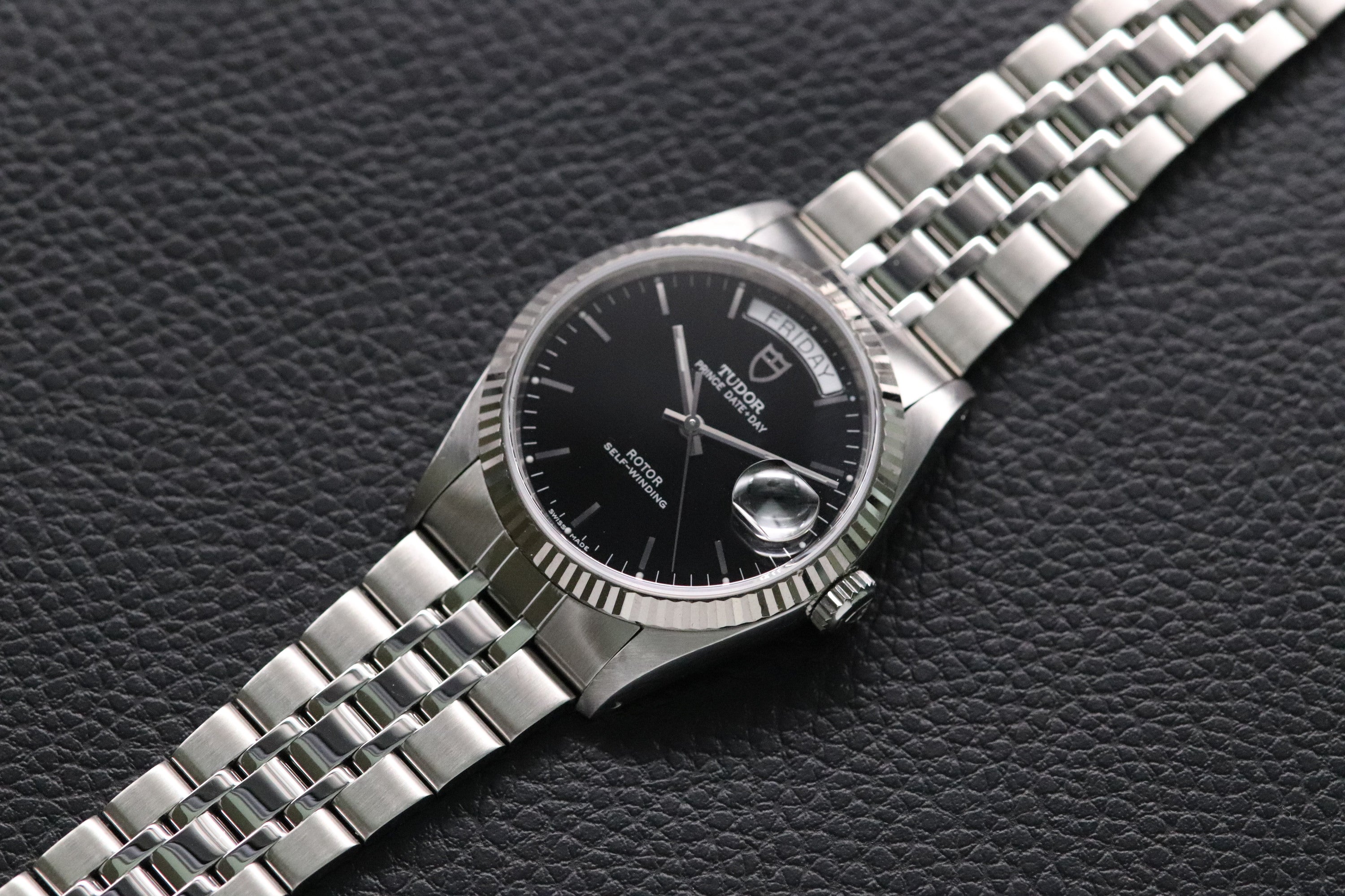 Tudor Prince Date-Day 76214 Black Dial 2008