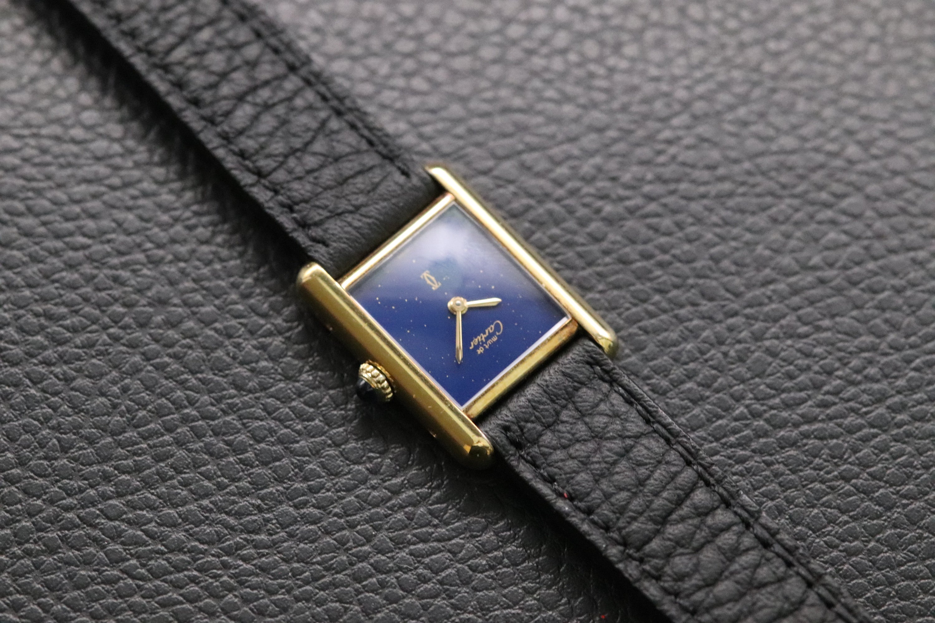 Cartier Tank Must Lapis Lazuli 1983
