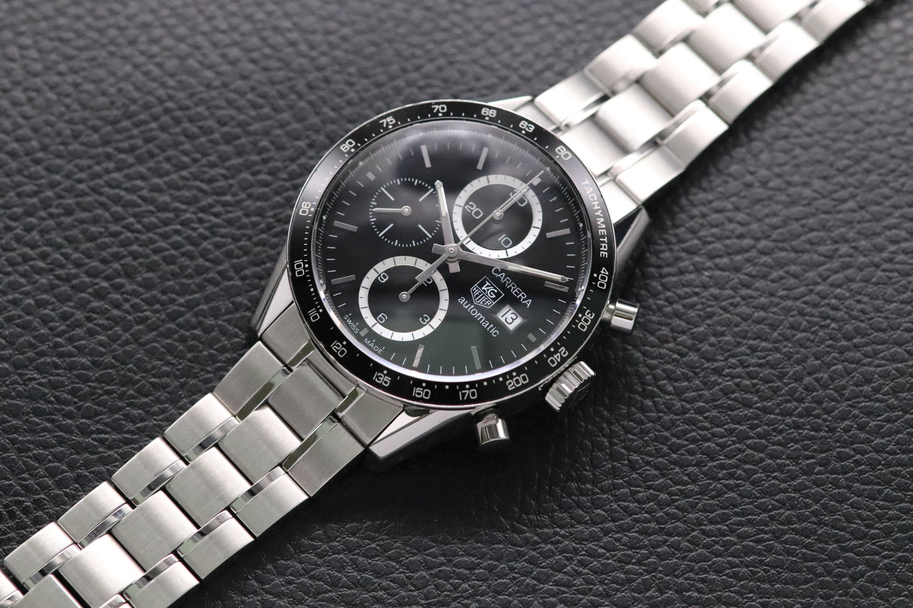 Tag Heuer Carrera Calibre 16 CV2010 Black Dial 2016
