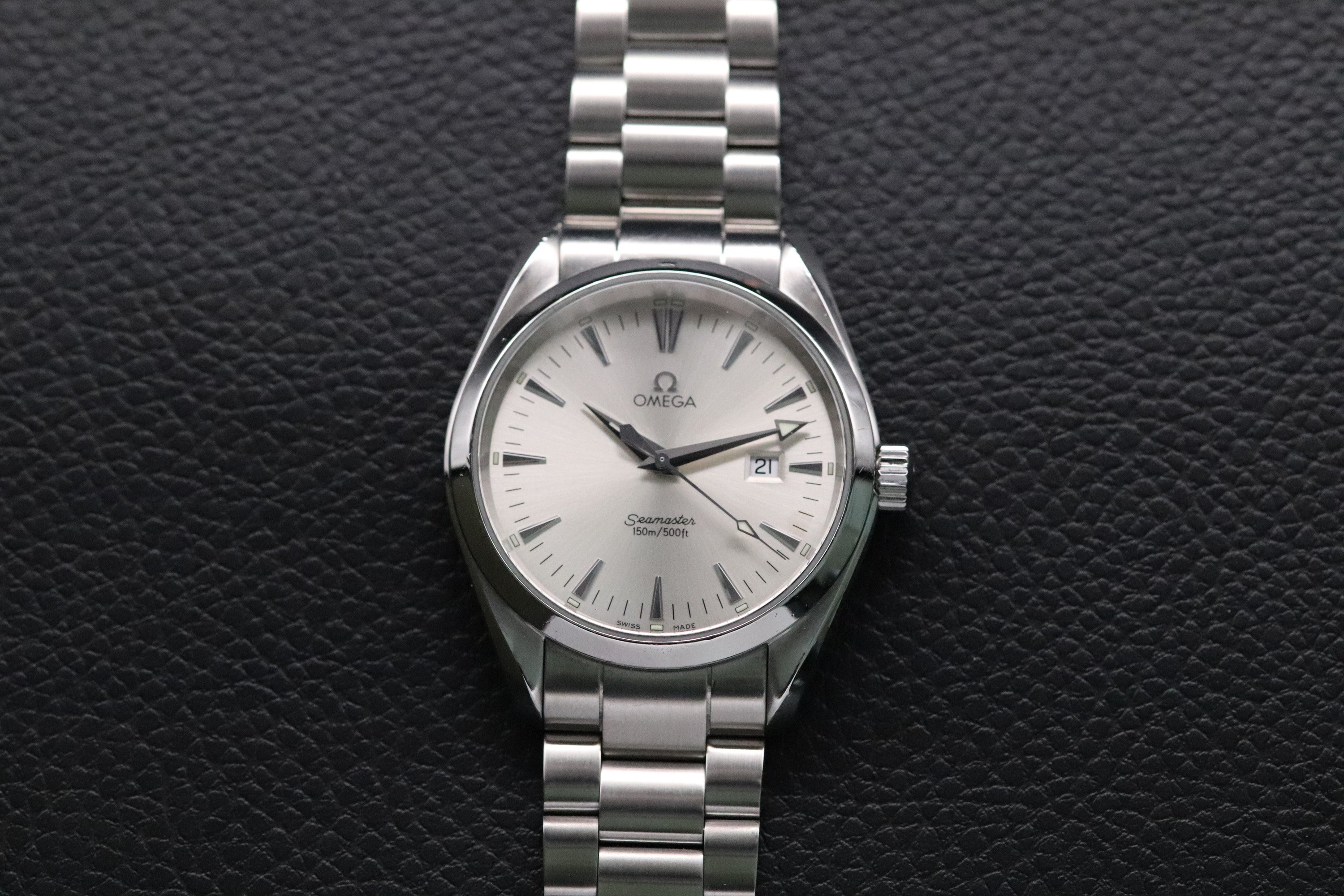 Omega Seamaster Aqua Terra 2517.30 Silver 2014 Papers