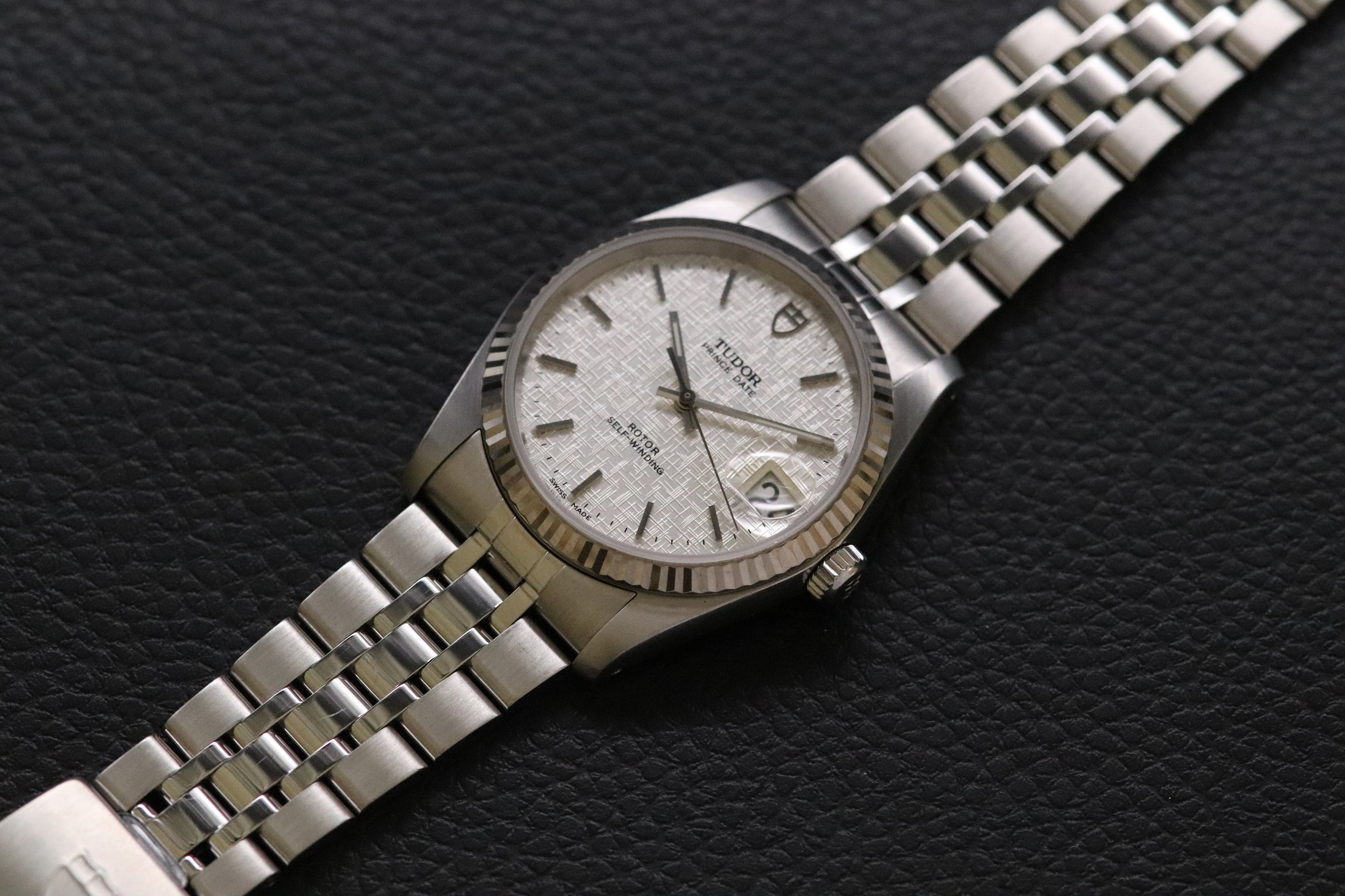 Tudor Prince Date 74034 Linen Dial 2017