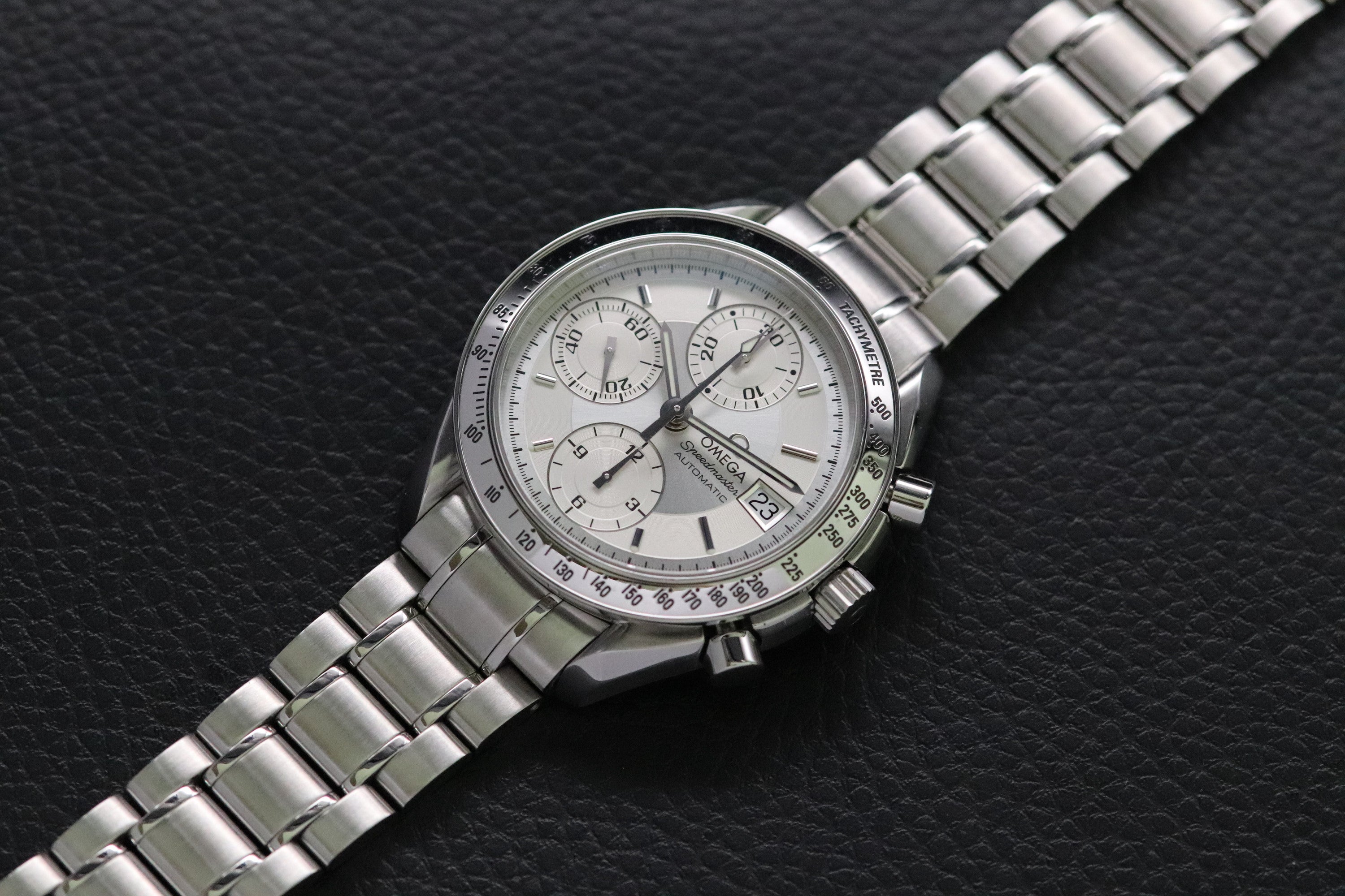 Omega Speedmaster Date 3513.30 Silver Dial 1998