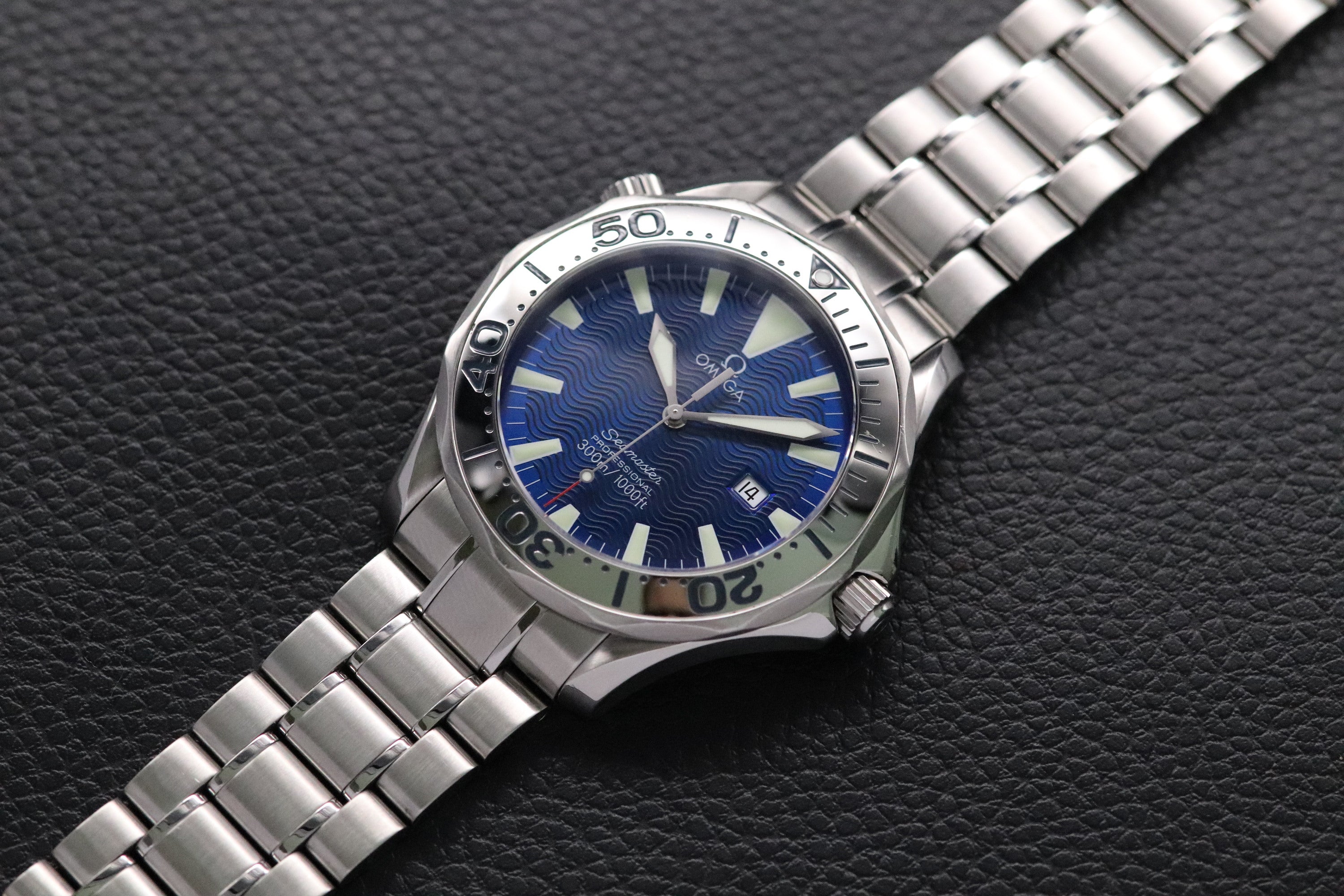 Omega Seamaster Diver 2265.80 Blue Dial 1998
