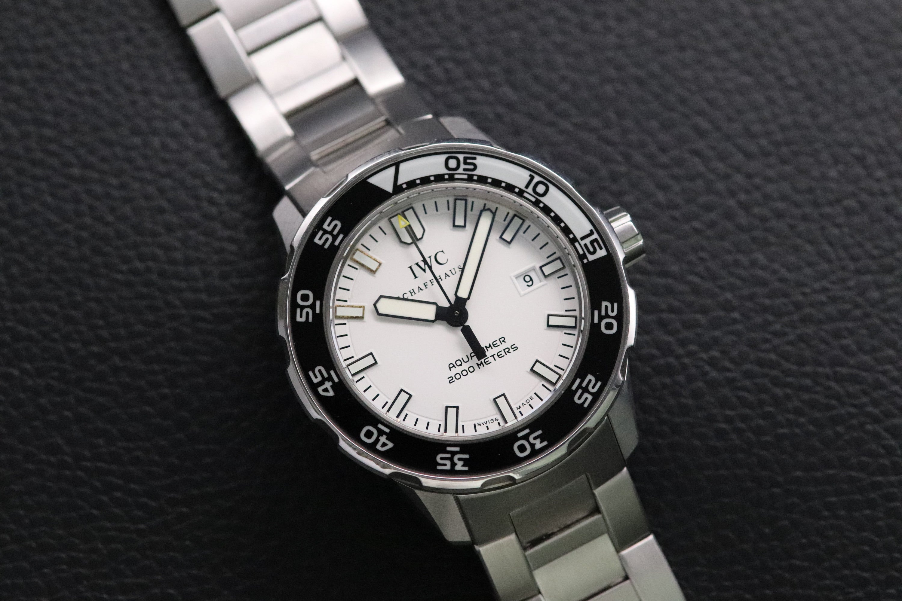 IWC Aquatimer IW356809 Papers 2015 + Rubber Strap