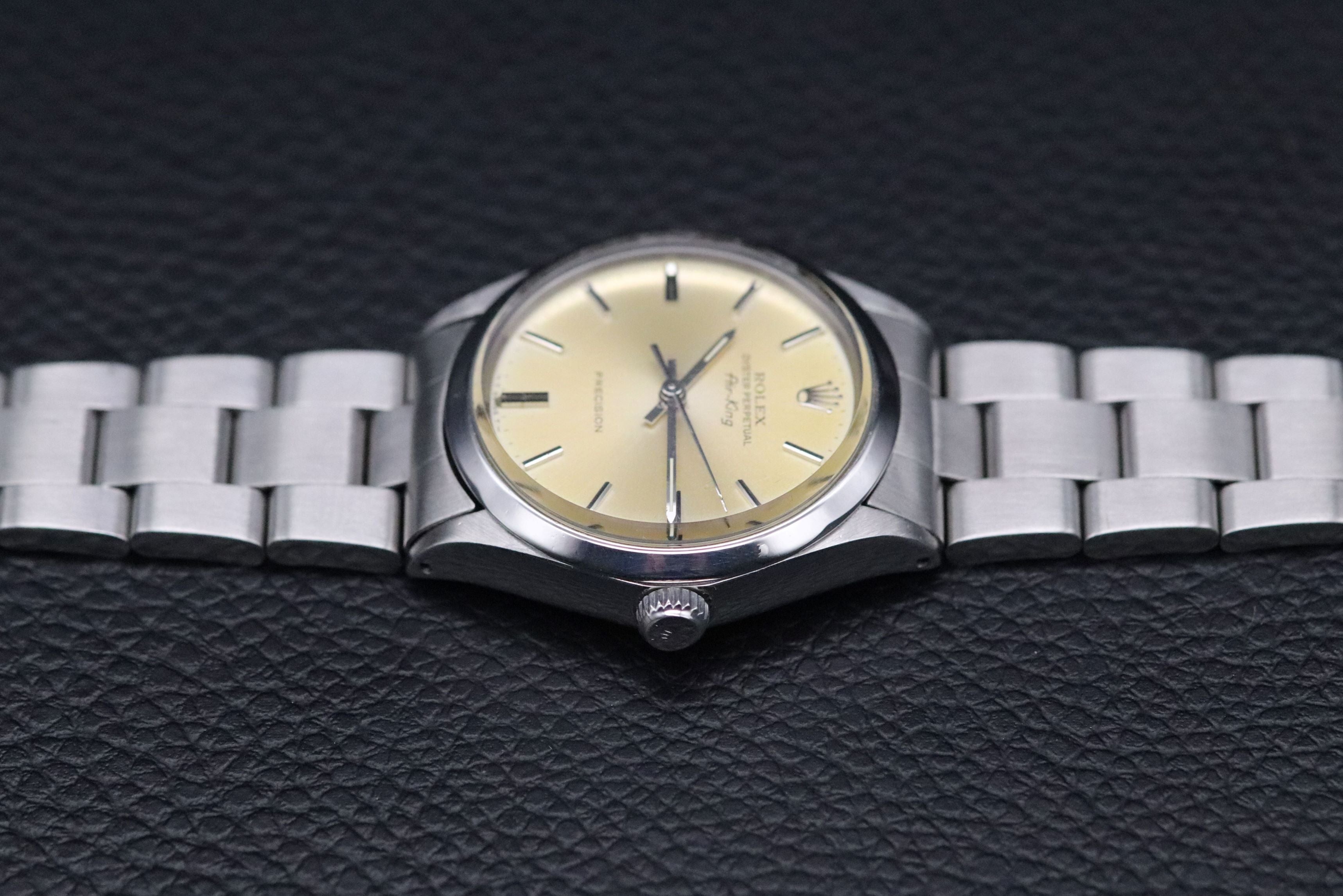Rolex Air-King 5500 Cream