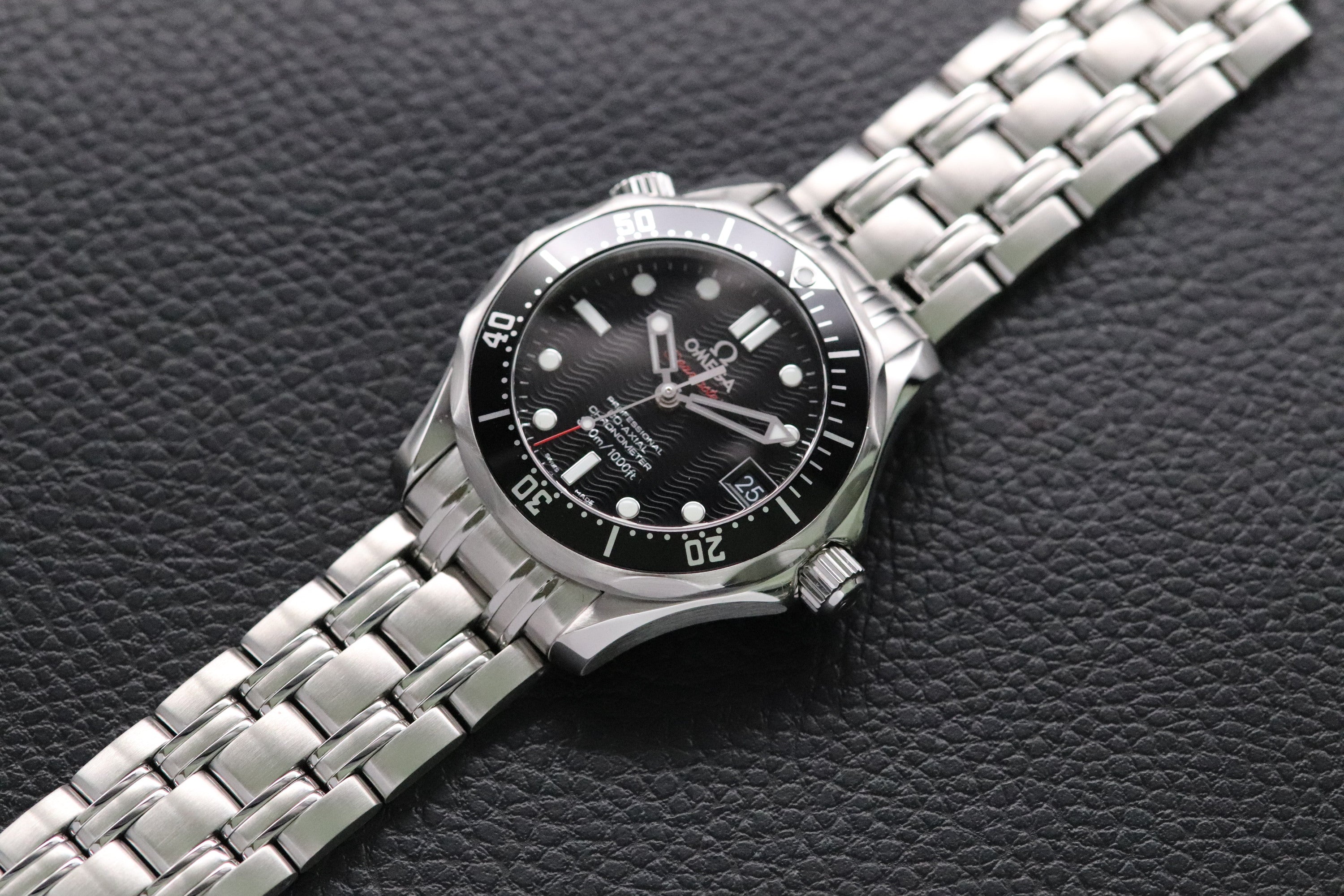 Omega Seamaster Diver 300M 212.30.36.20.01.001 Black Dial 2012
