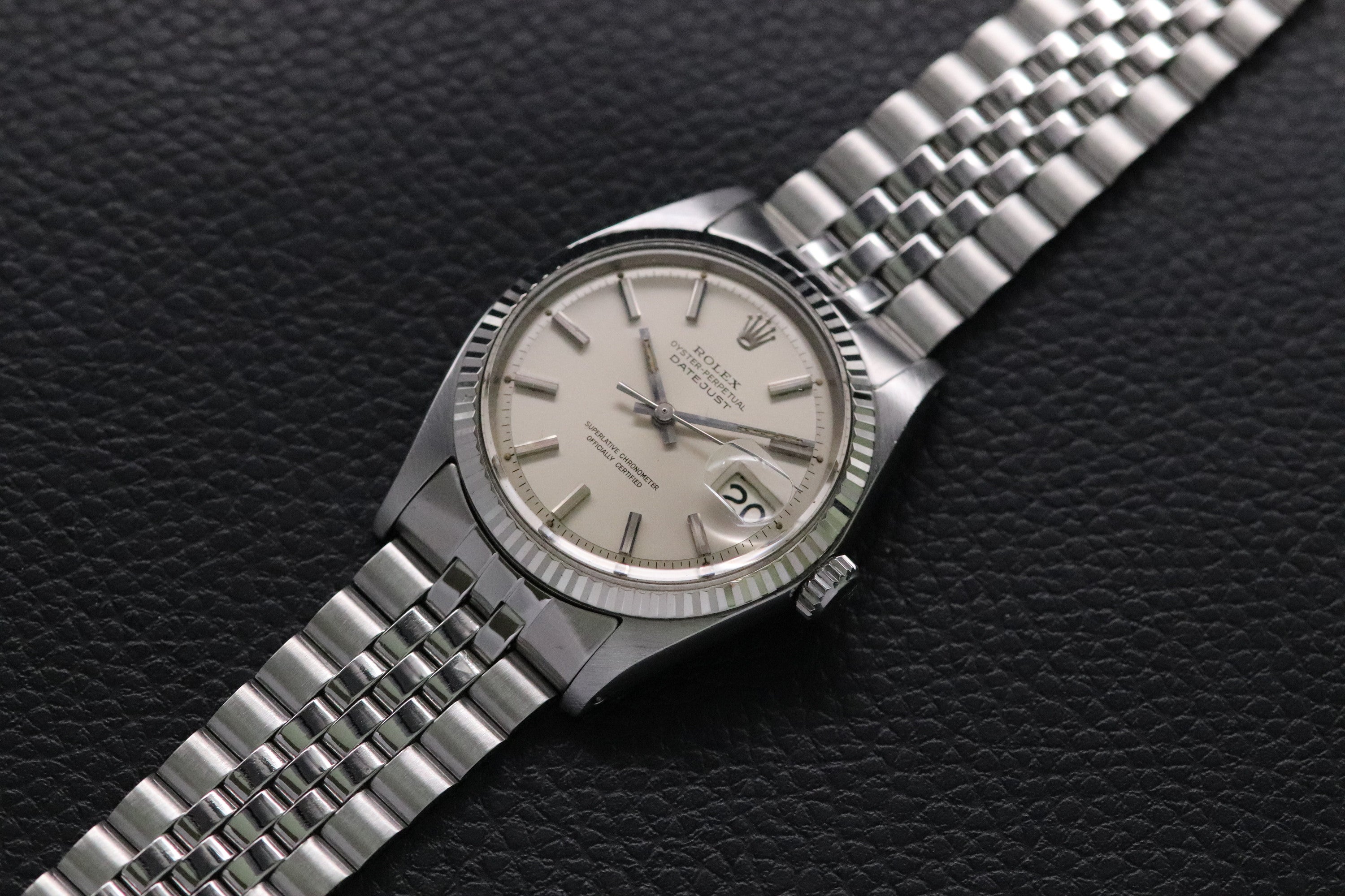 Rolex Datejust 1601 Silver Dial 1968
