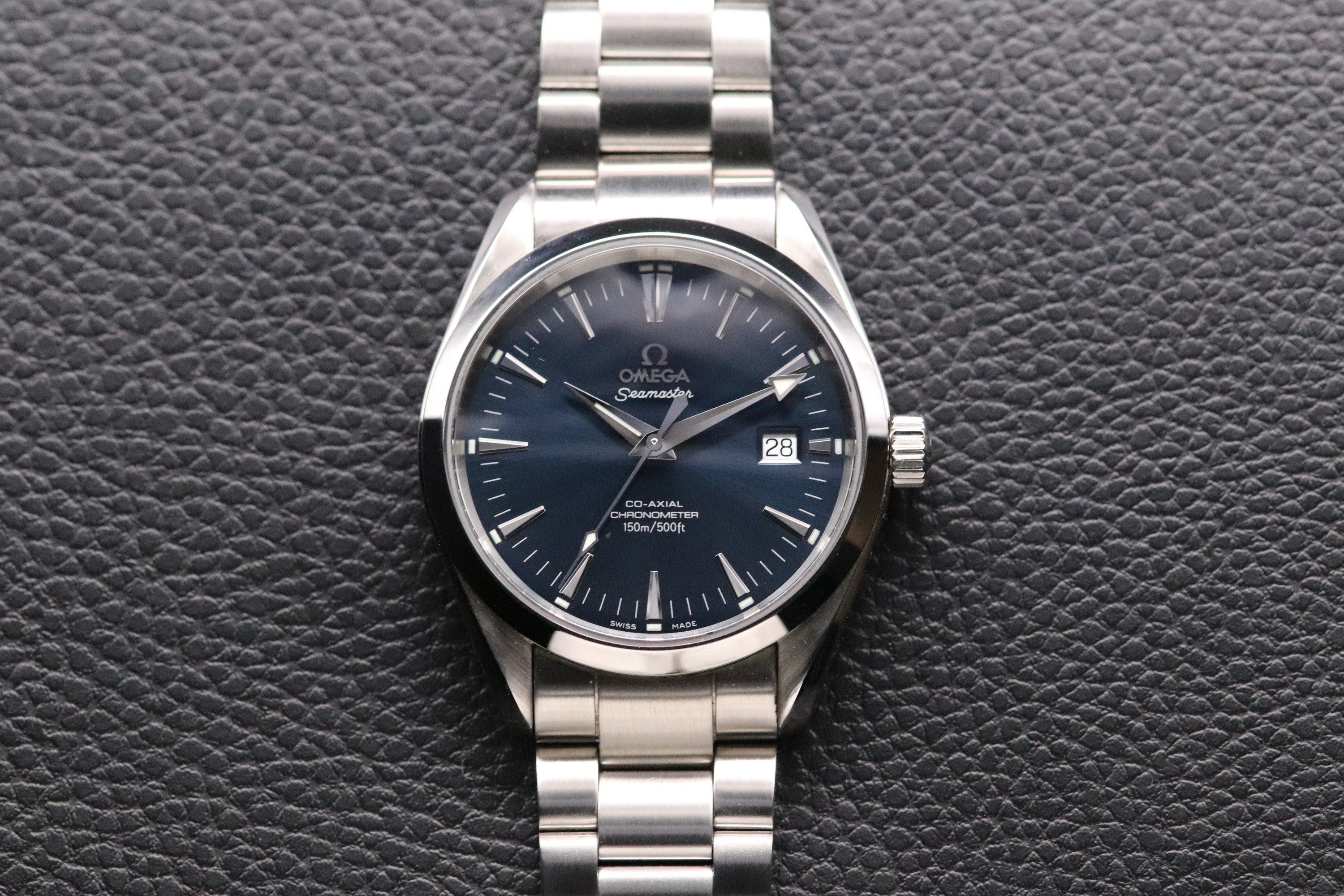 Omega Seamaster Aqua Terra 2503.80 Blue 2003 Papers