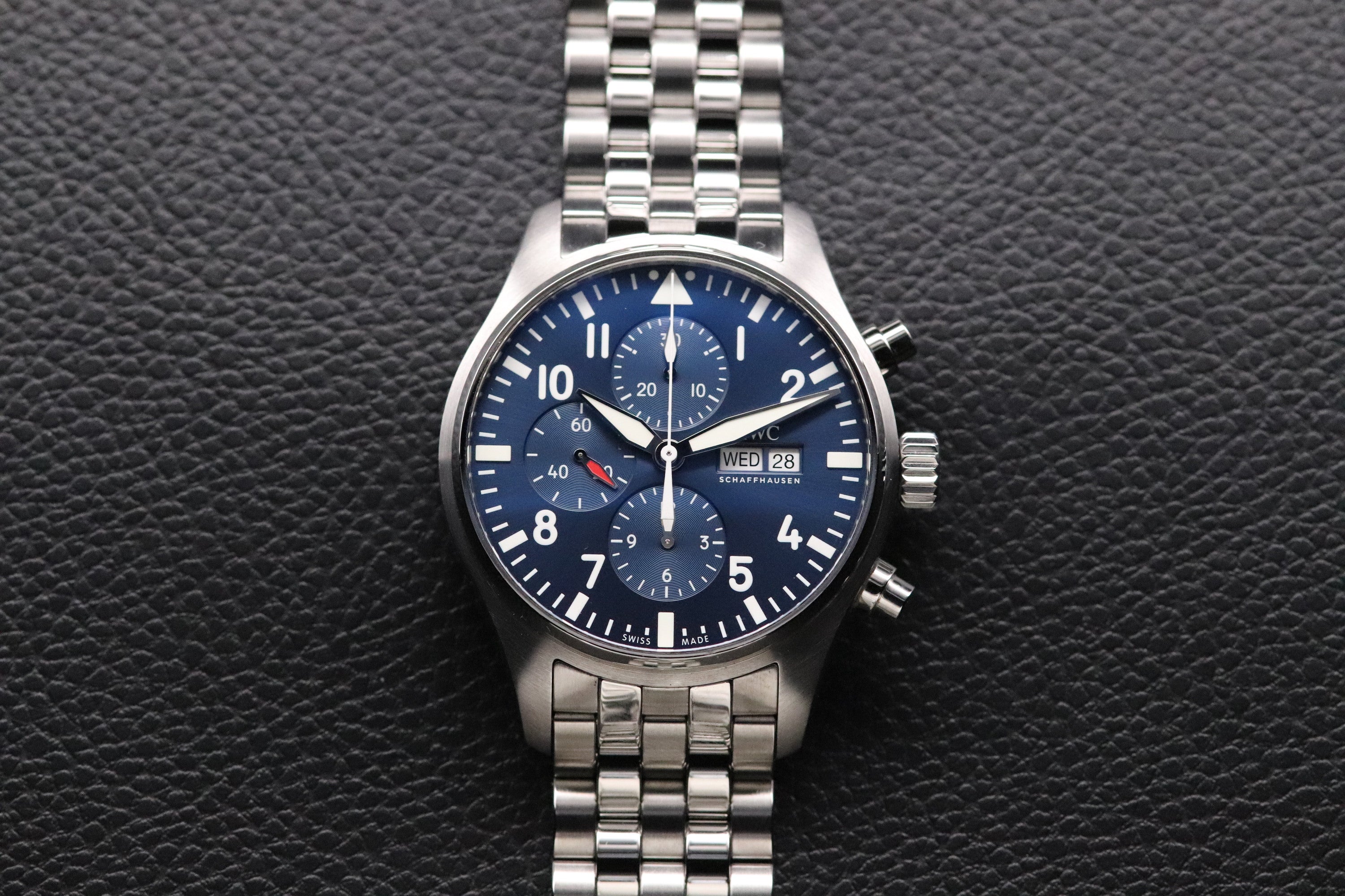 IWC Fliegeruhr Chronograph IW377717 Fullset 2020 Box+Papers