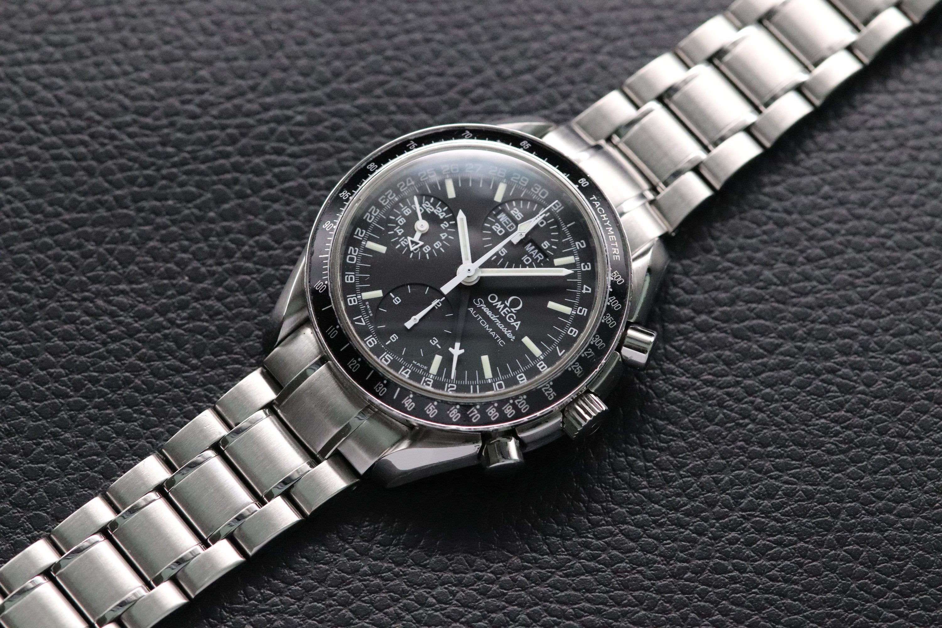 Omega Speedmaster Day Date 3520.50 Black Dial 1995