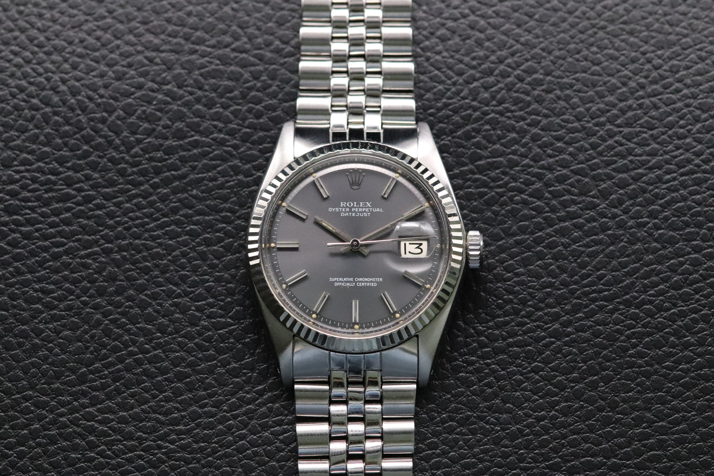 Rolex Datejust 1601 Grey Dial 1972