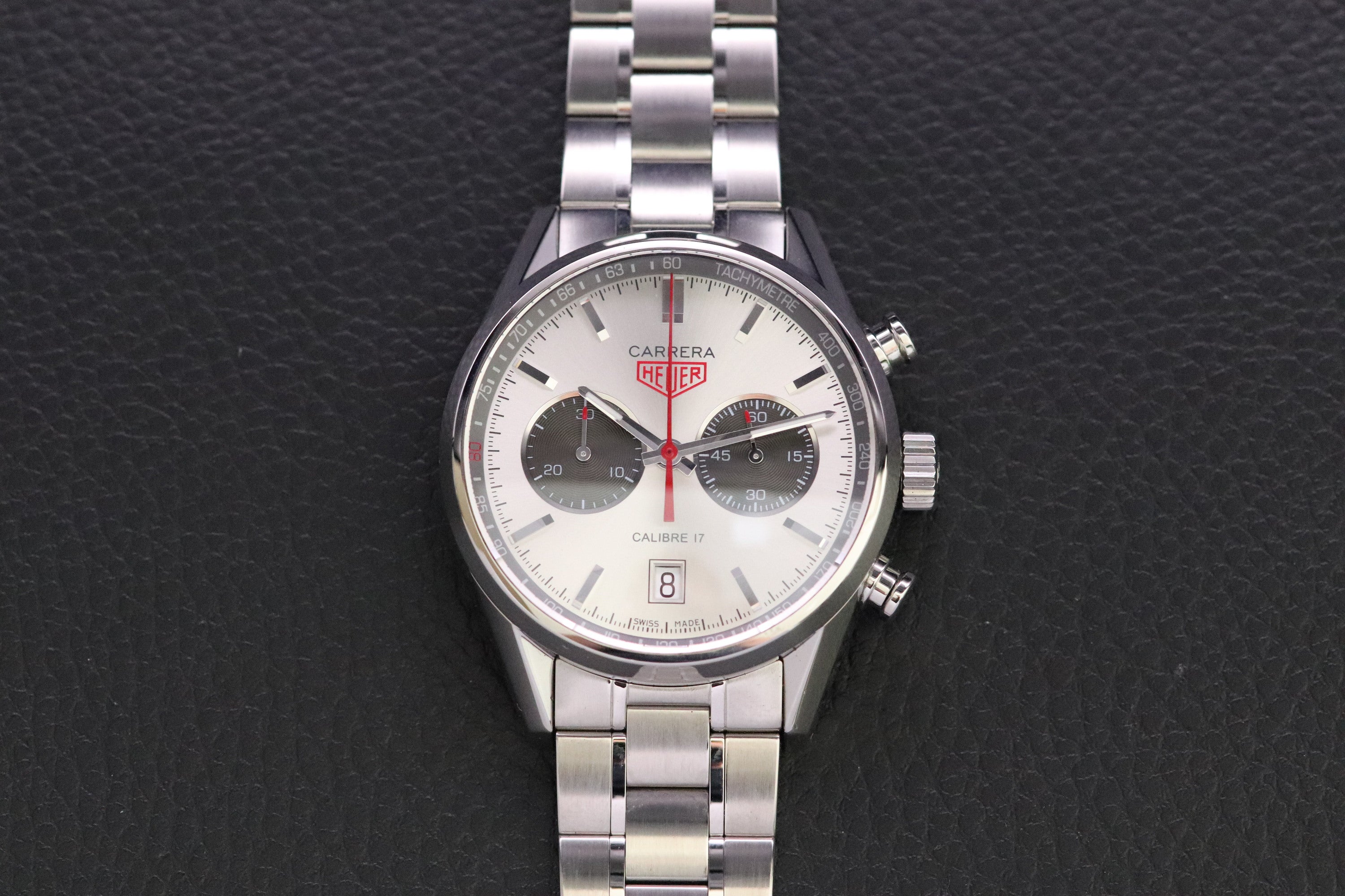 Tag Heuer Carrera Calibre 17 CV2119.BA0722 Fullset 2012 Box+Papers