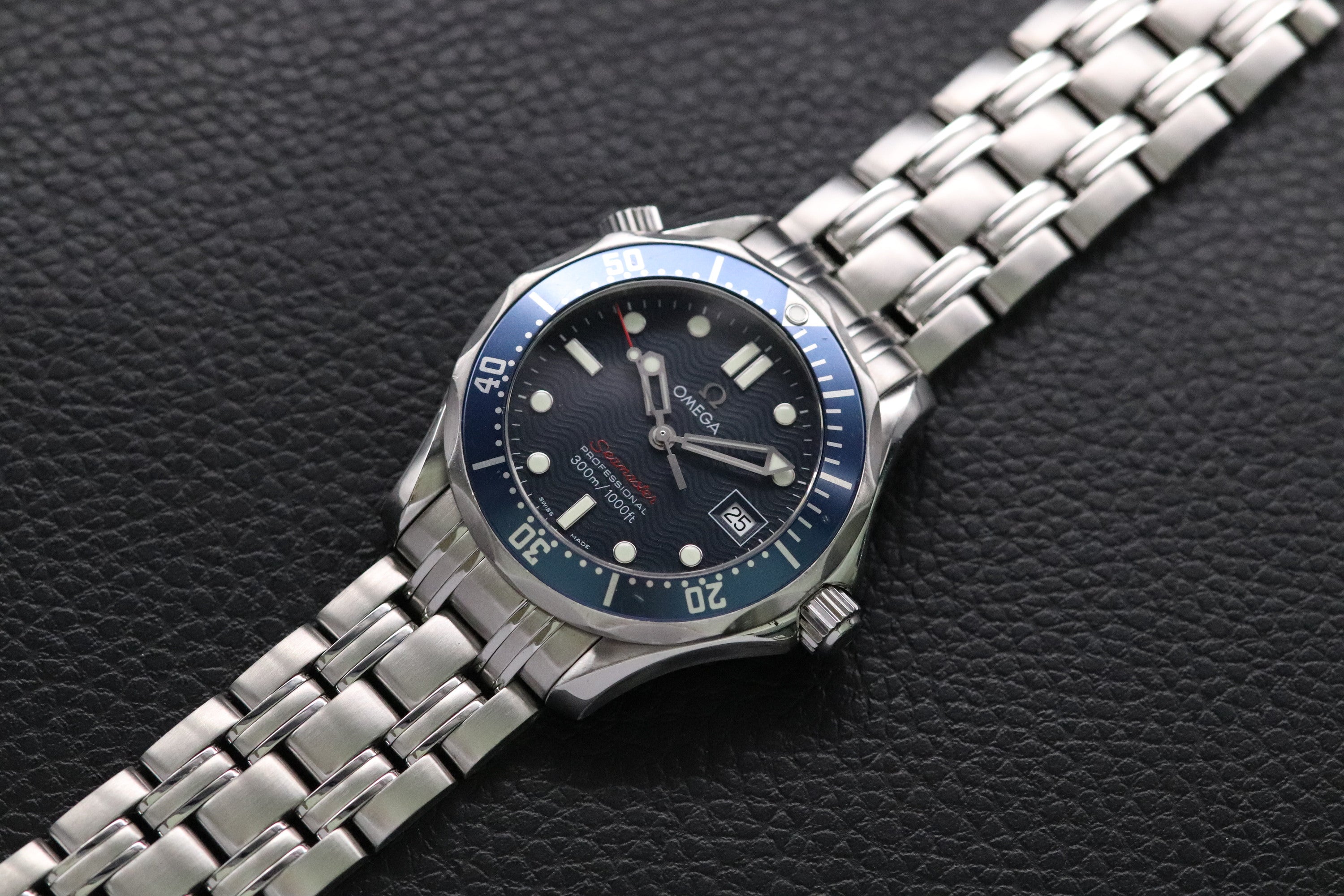 Omega Seamaster Diver 2223.80 Blue Dial 2012