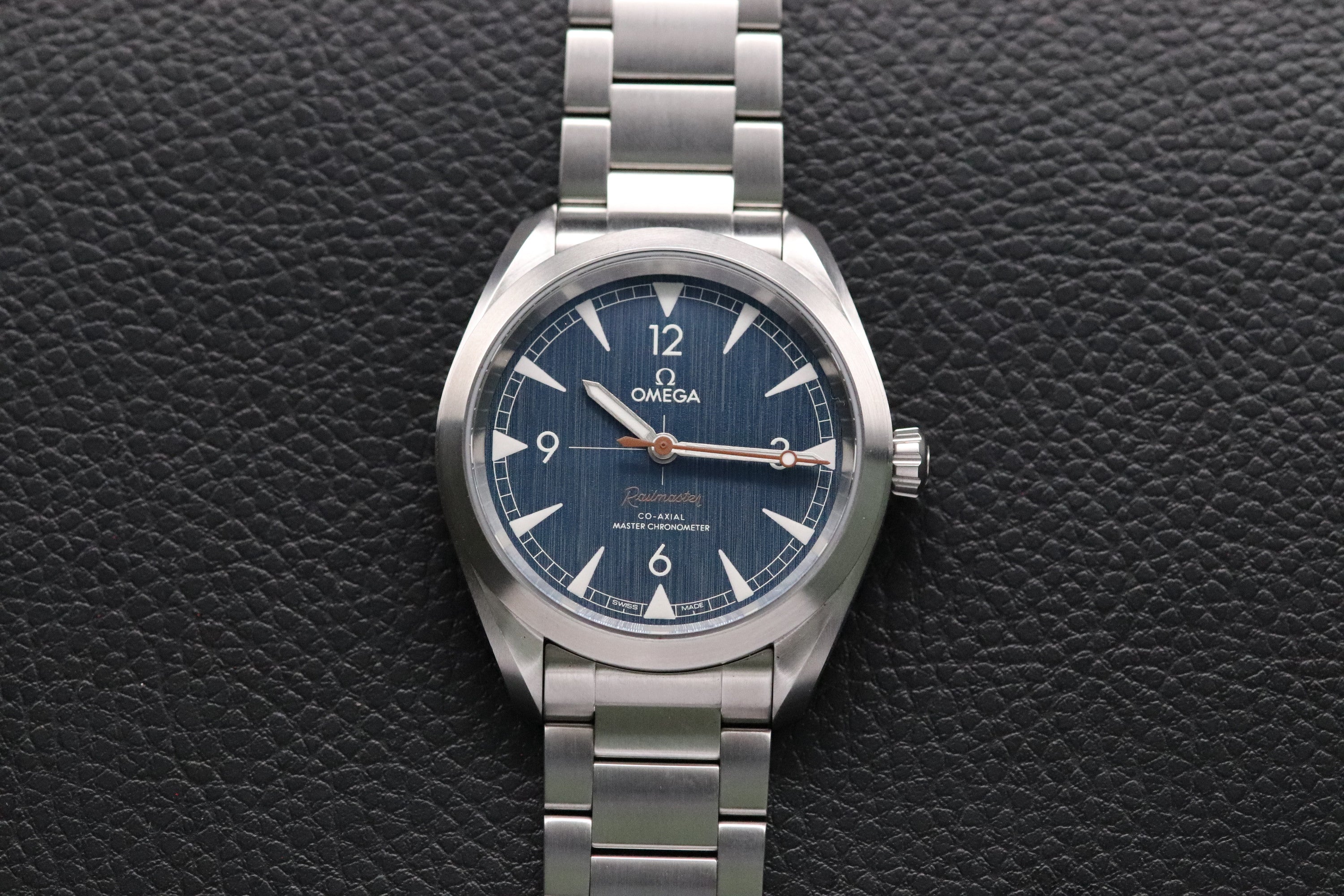 Omega Seamaster Railmaster 220.10.40.20.03.001 Fullset 2024 Box+Papers
