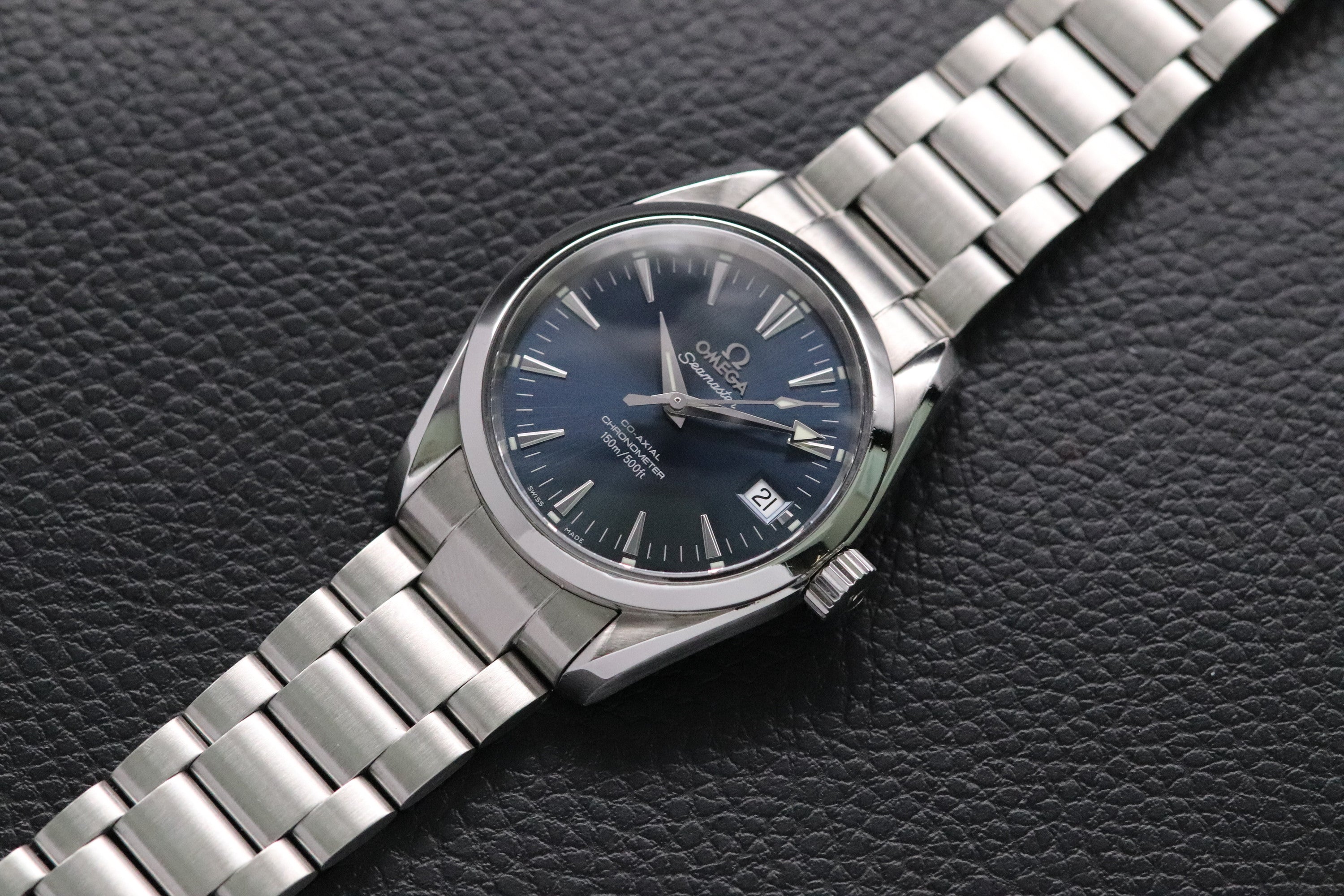 Omega Seamaster Aqua Terra 2504.80 Blue 2006