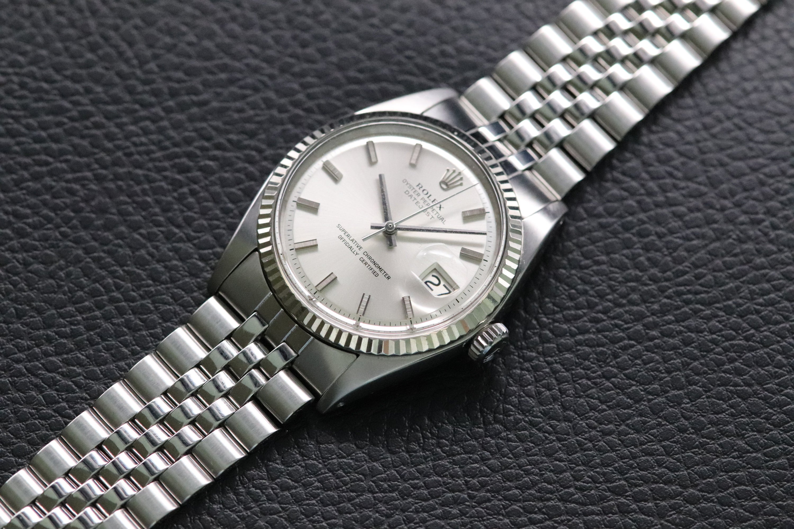 Rolex Datejust 1601 Silver Dial 1972