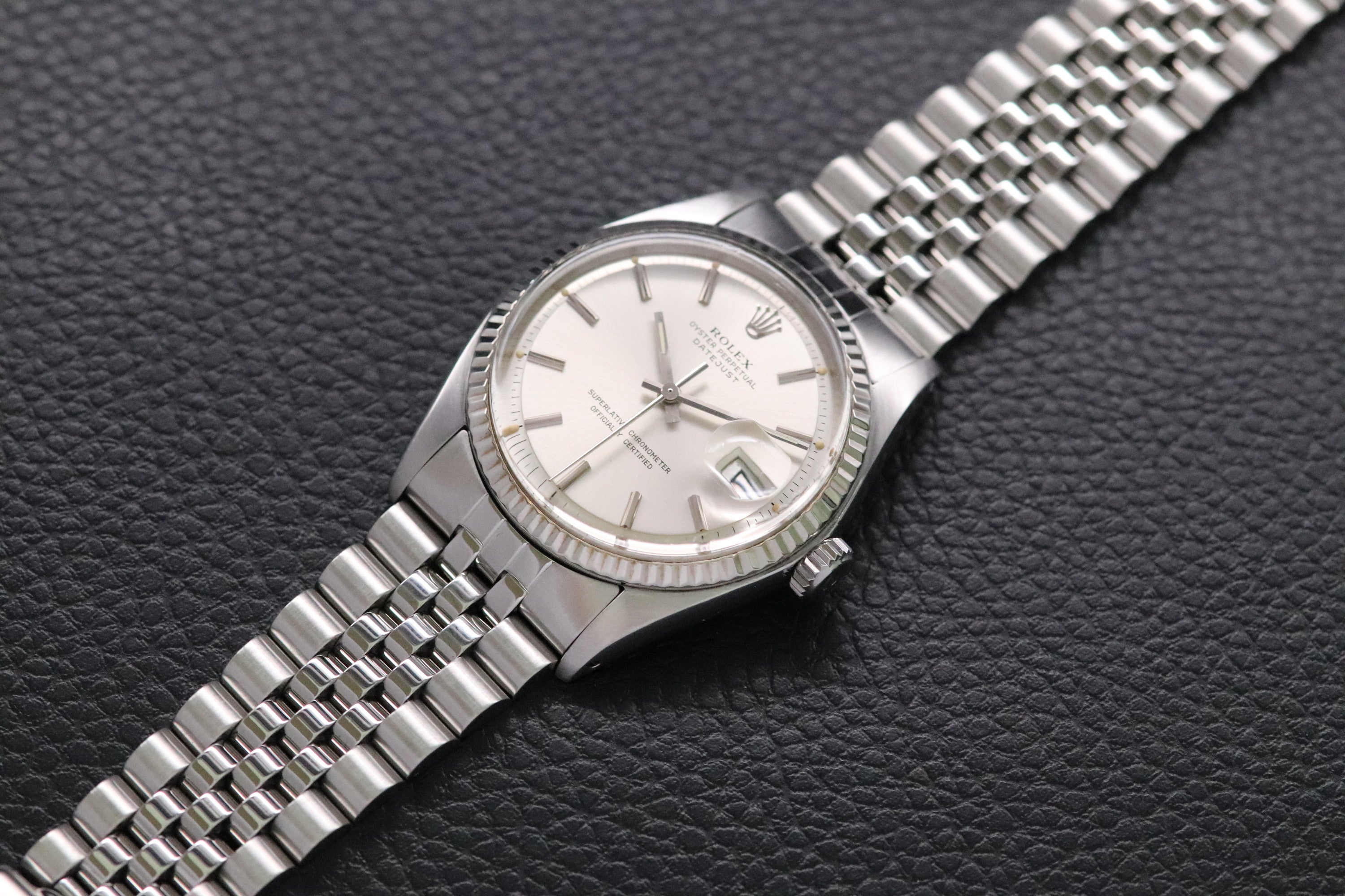 Rolex Datejust 1601 Silver Dial 1977