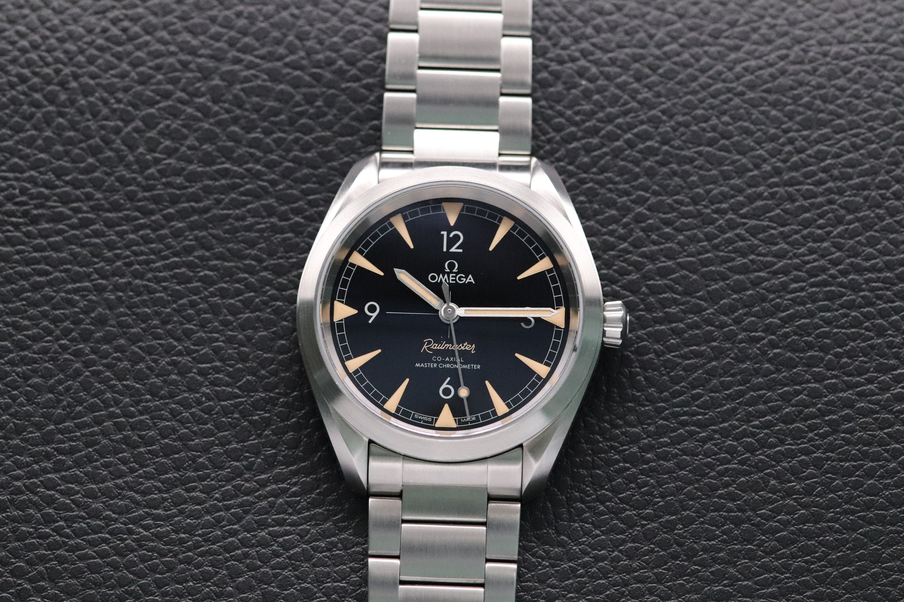 Omega Seamaster Railmaster 220.10.40.20.01.001 Fullset 2025 Box+Paper